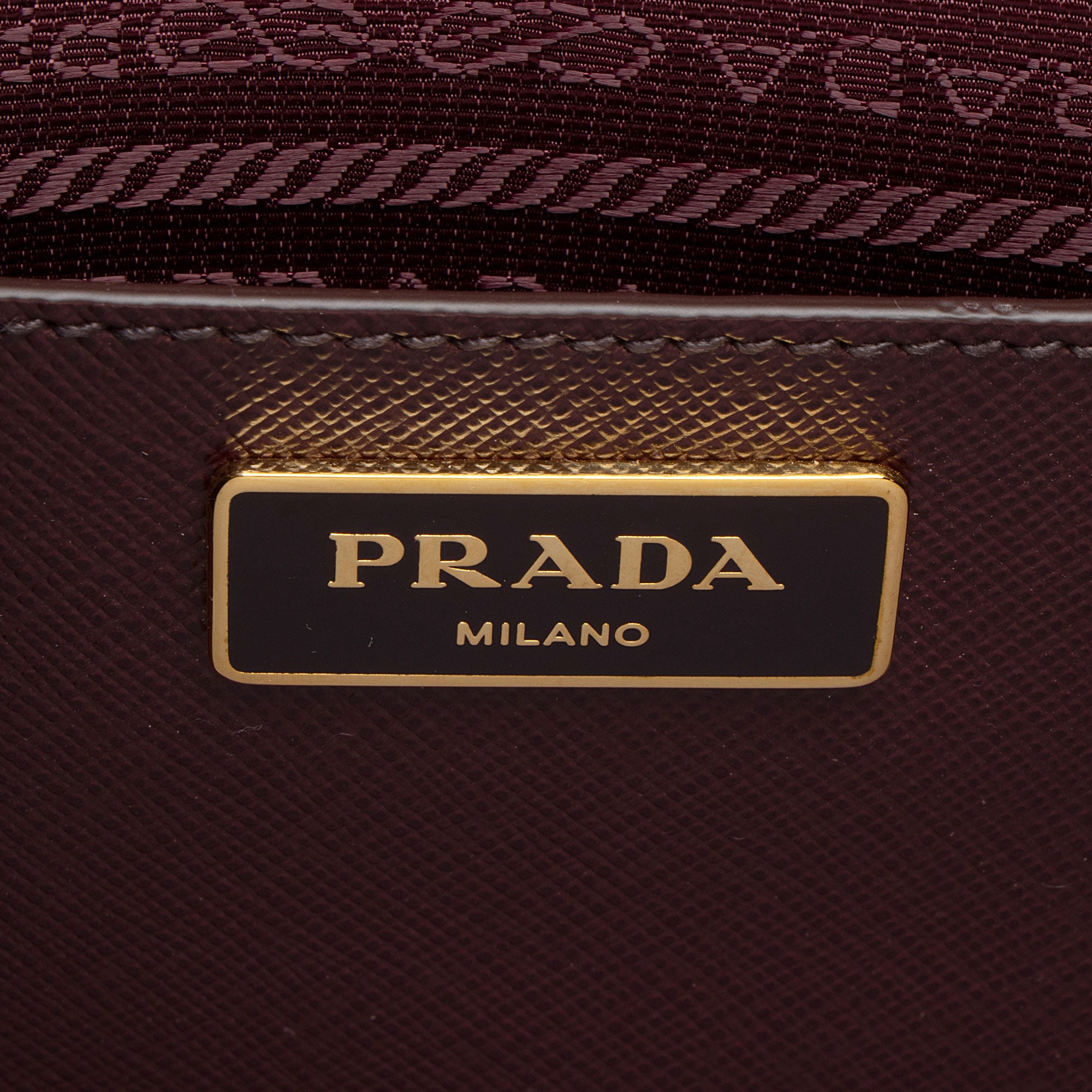 Prada Saffiano Vernice Lux Promenade Satchel