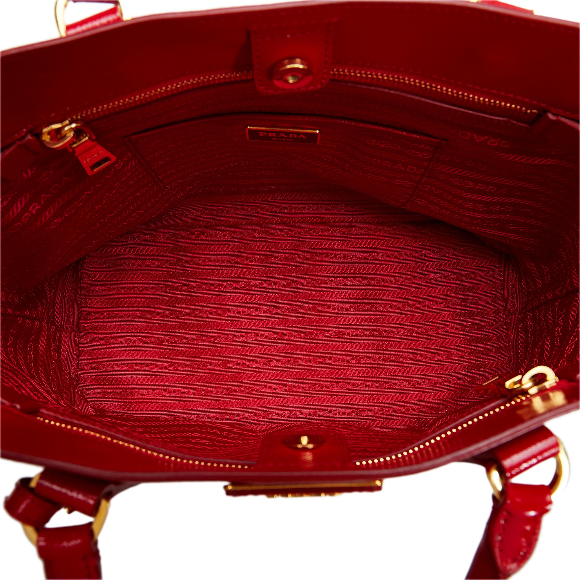 Prada Saffiano Vernice Satchel (SHG-cwL7fI)