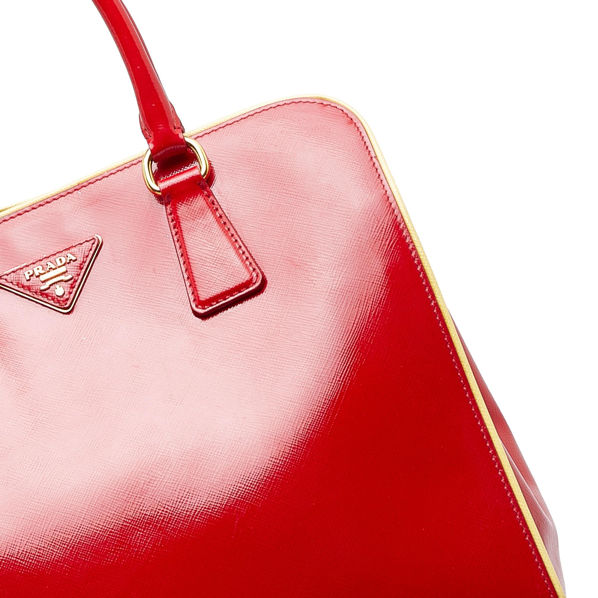 Prada Saffiano Vernice Satchel (SHG-PB49aJ)