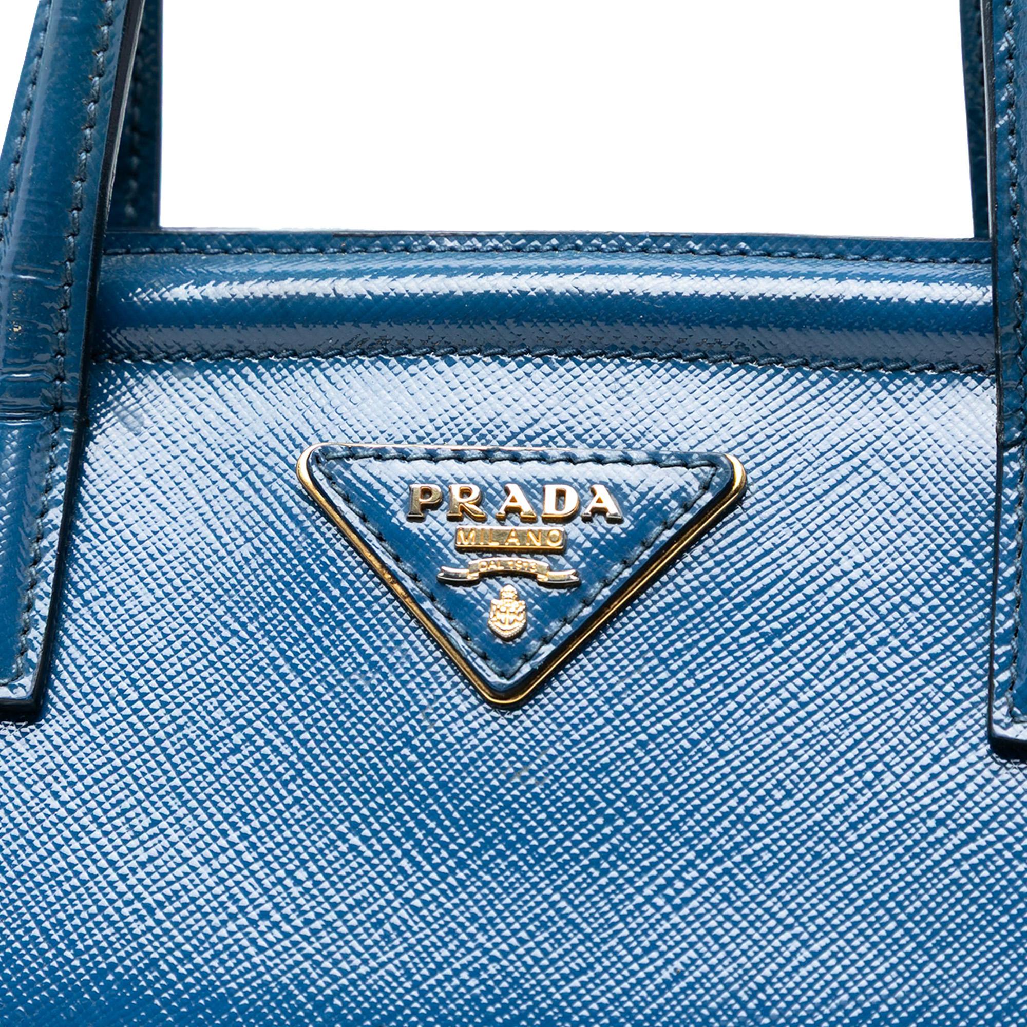 Prada Saffiano Vernice Satchel