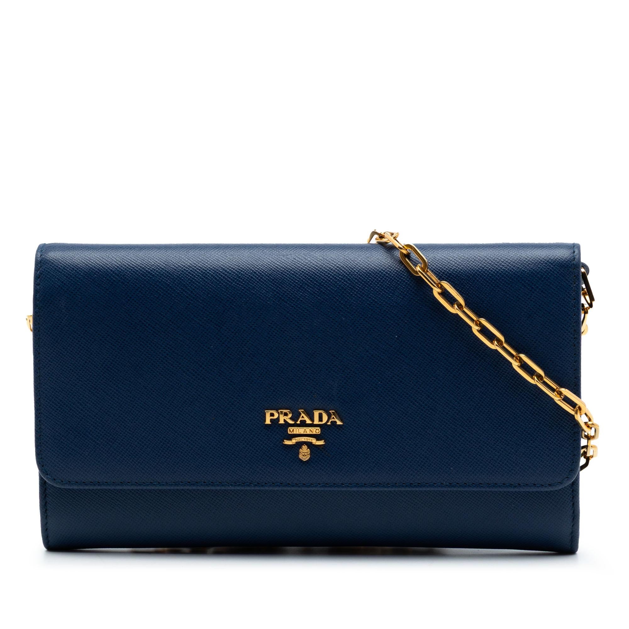 Prada Saffiano Wallet On Chain