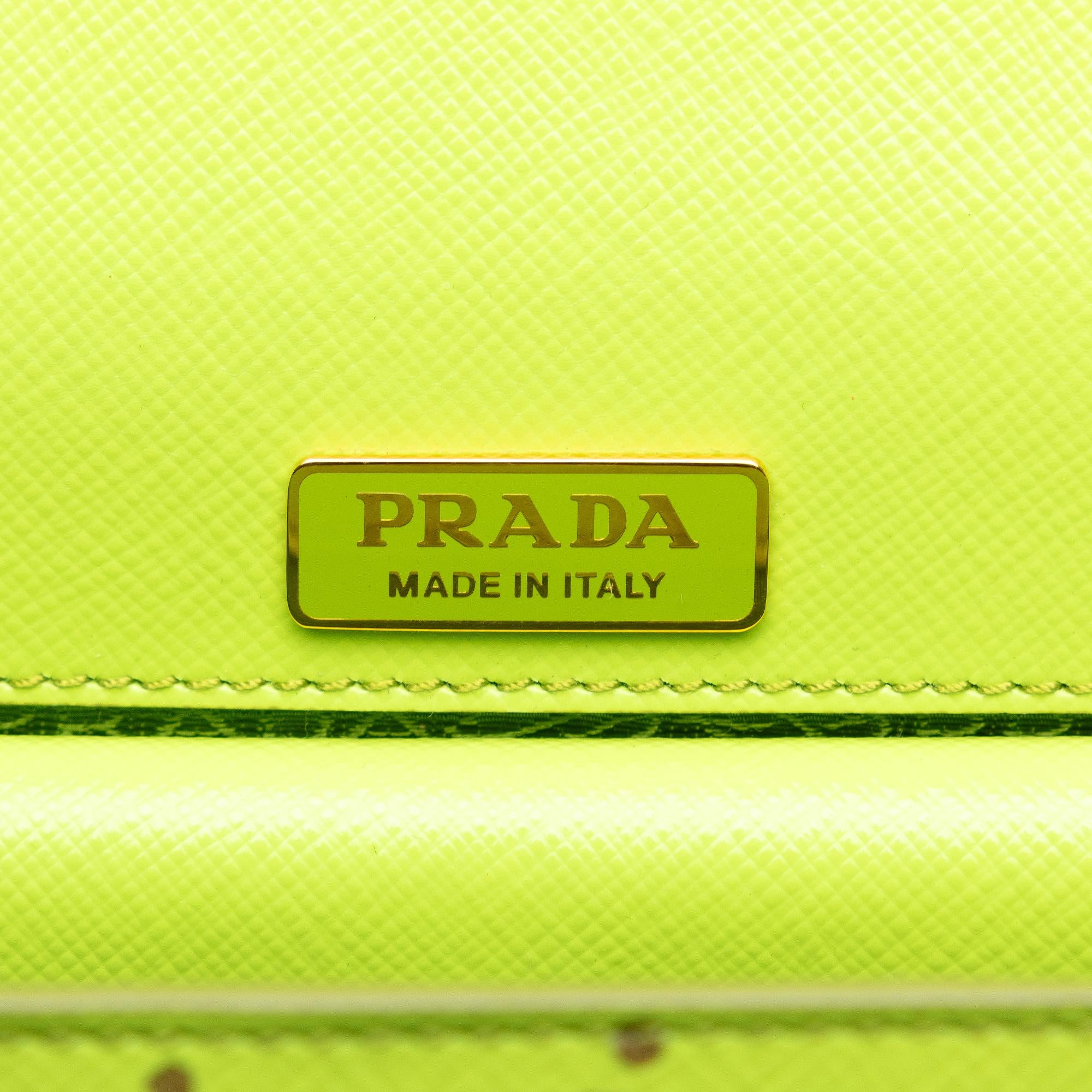 Prada Saffiano Watermelon Flap Crossbody Bag (SHG-tQ3kMw)