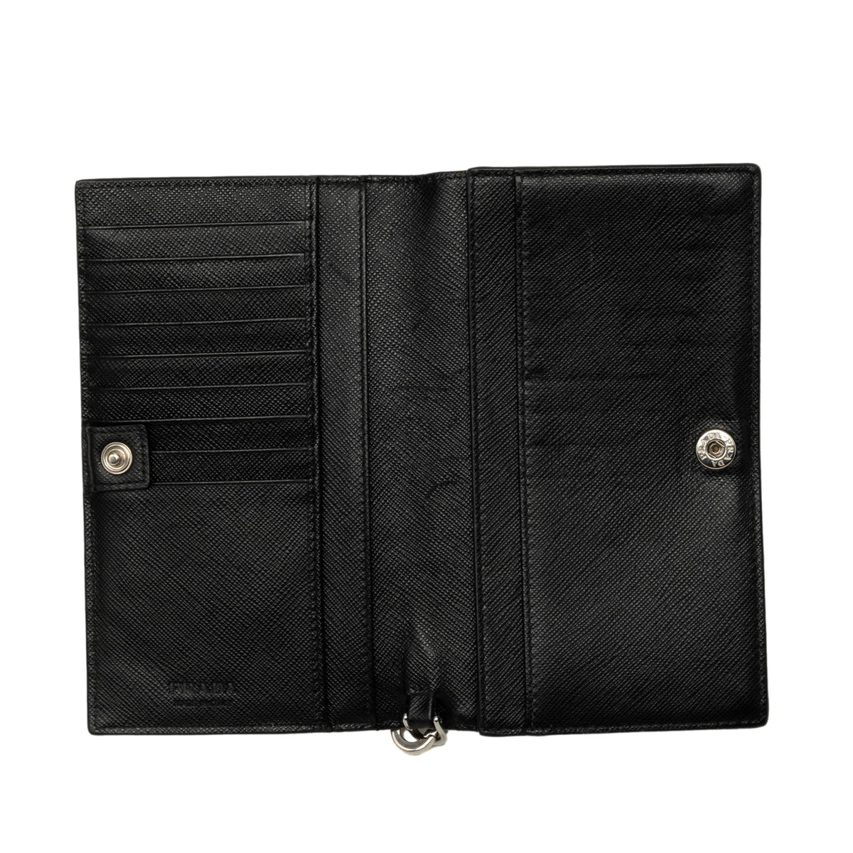 Prada Saffiano Wristlet Long Wallet