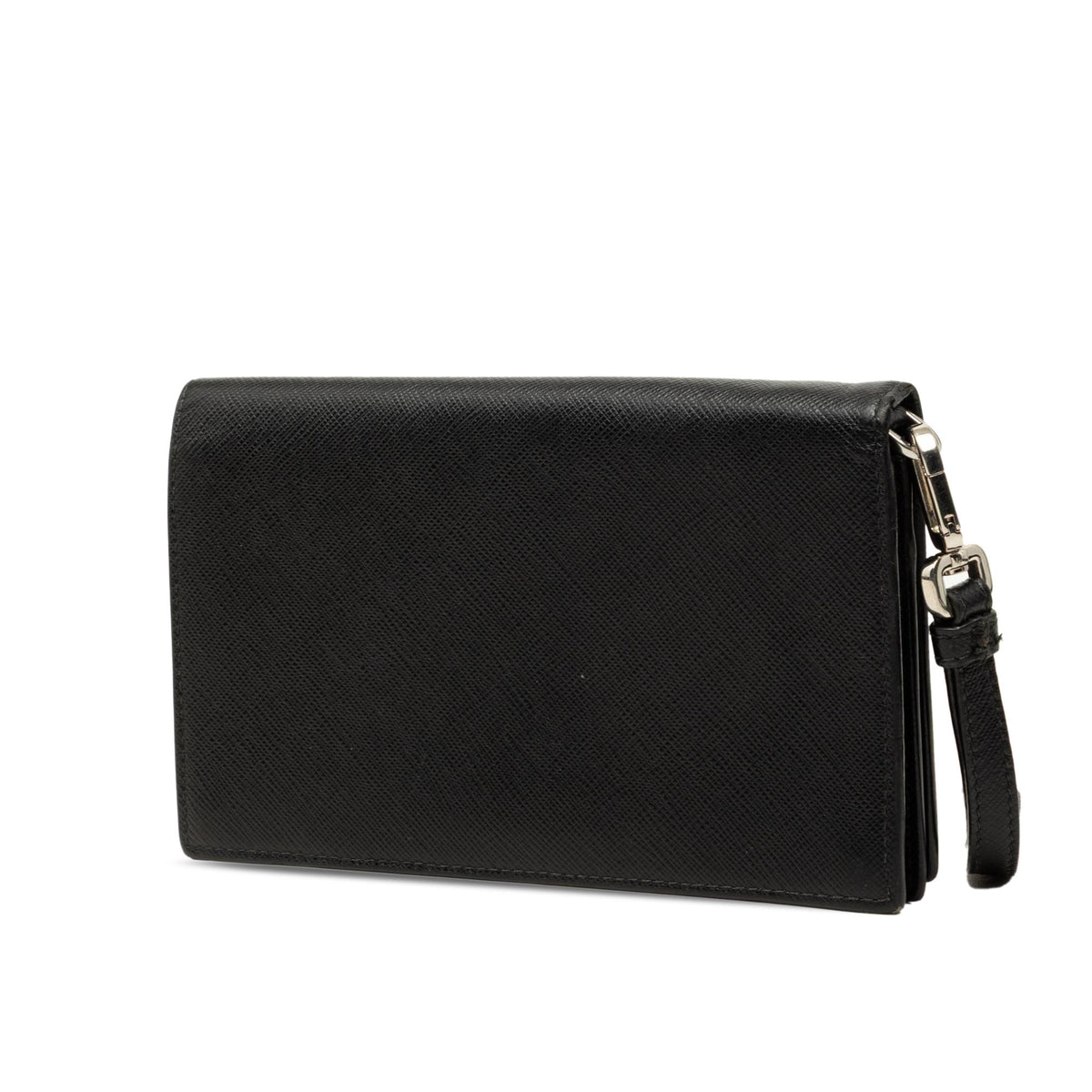 Prada Saffiano Wristlet Long Wallet