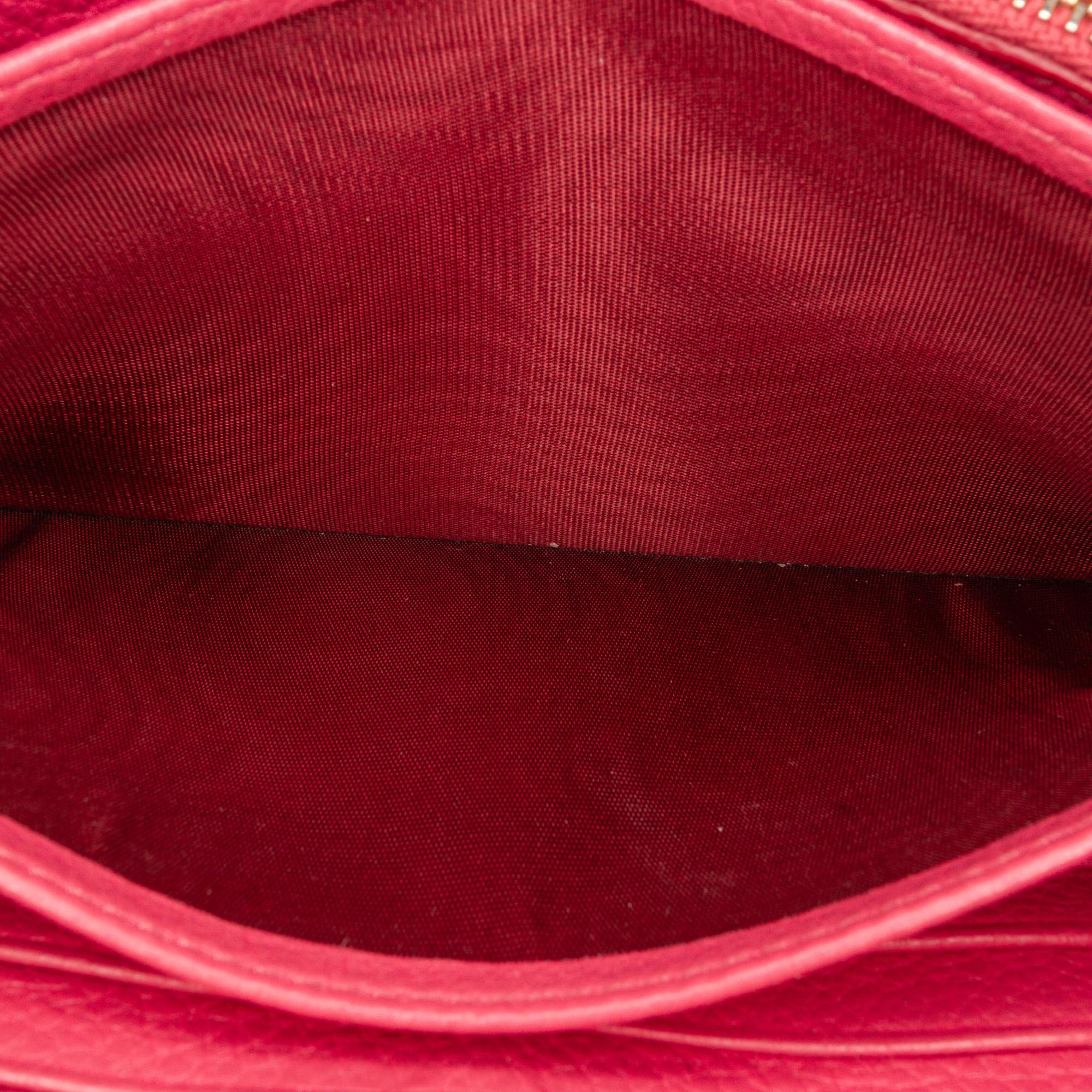 Prada Saffiano Zip Around Long Wallet (SHG-NcLSL6)