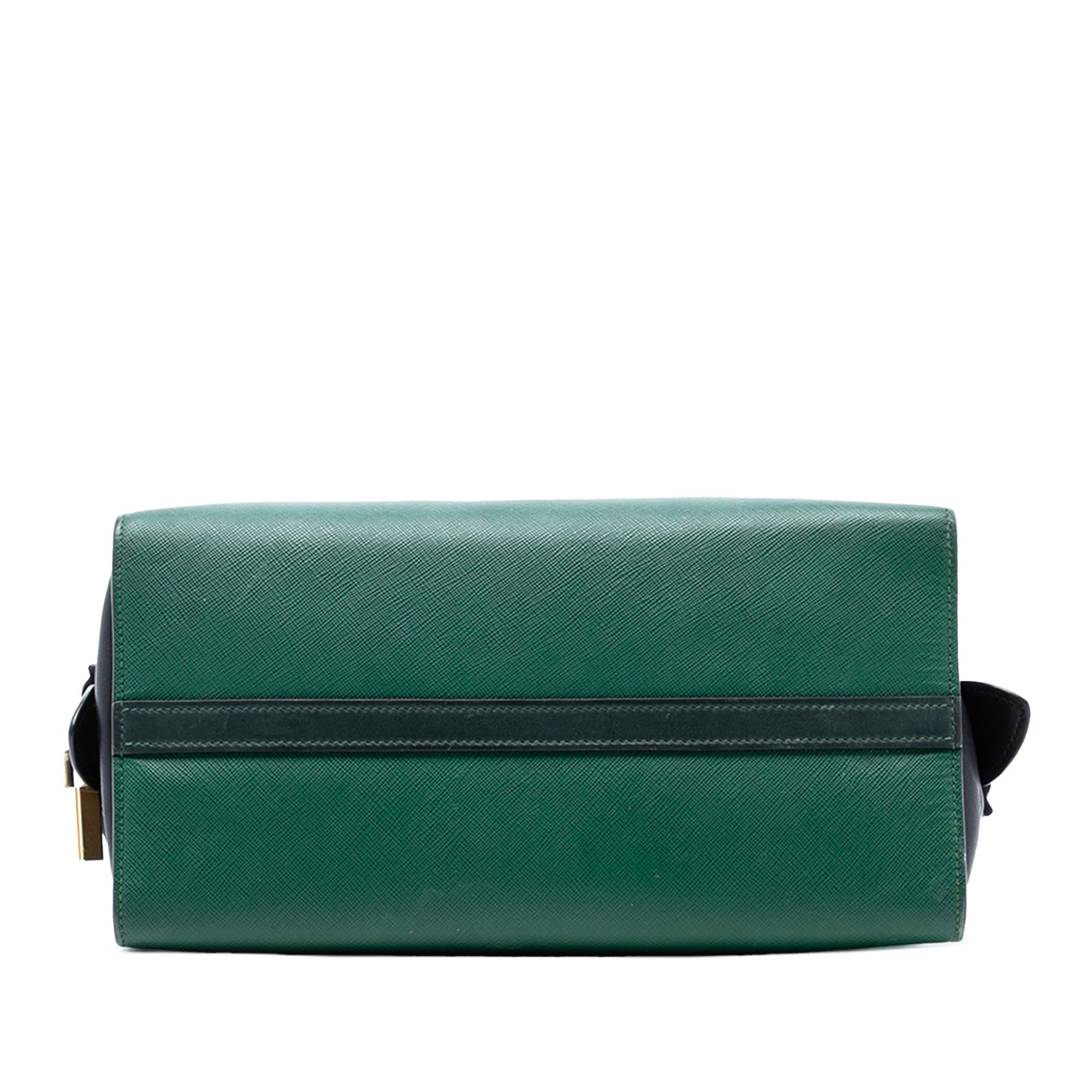 Prada Saffiano and City Calf Esplanade Satchel