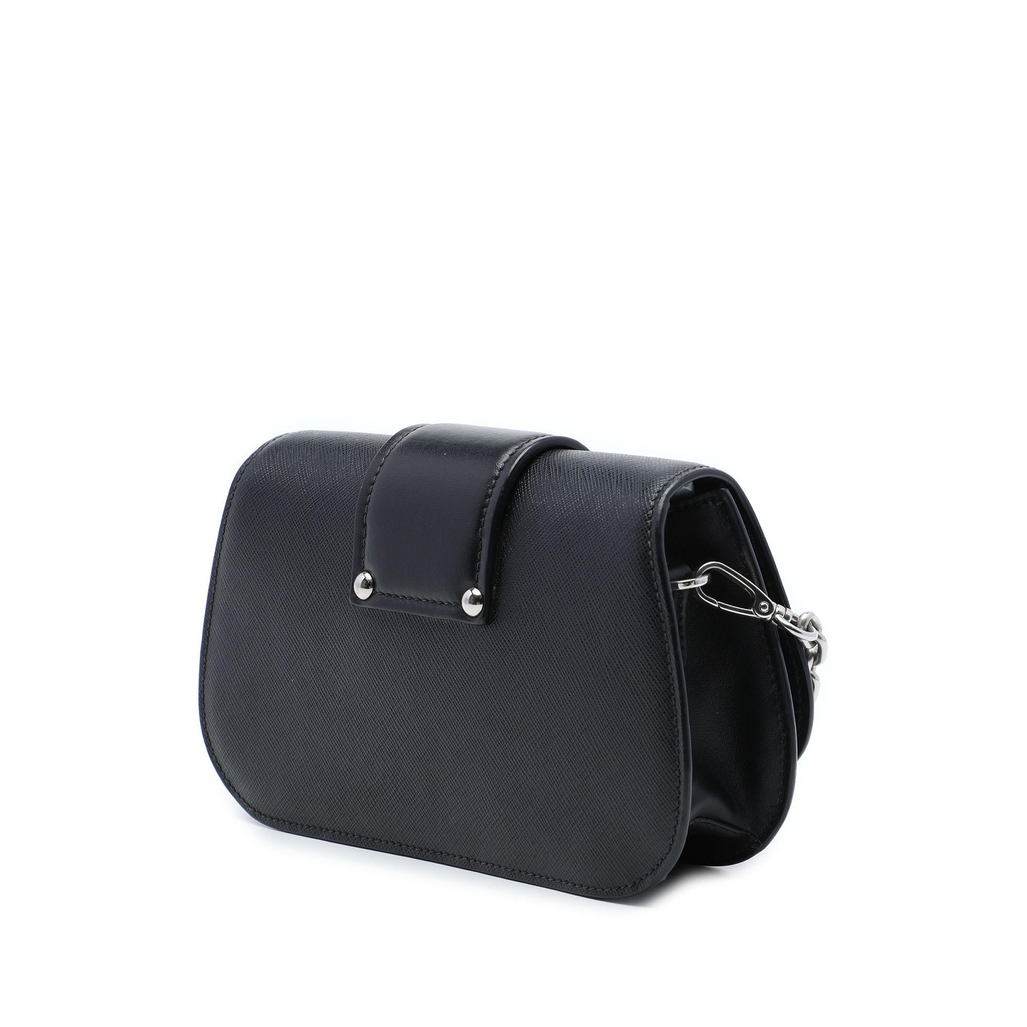 Prada Saffiano and City Calf Sidonie Crossbody