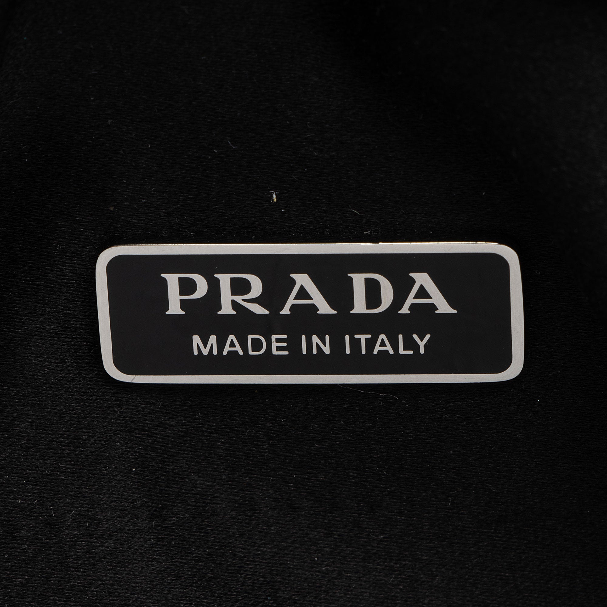 Prada Satin Crystal Re-Edition 2000 Mini Bag