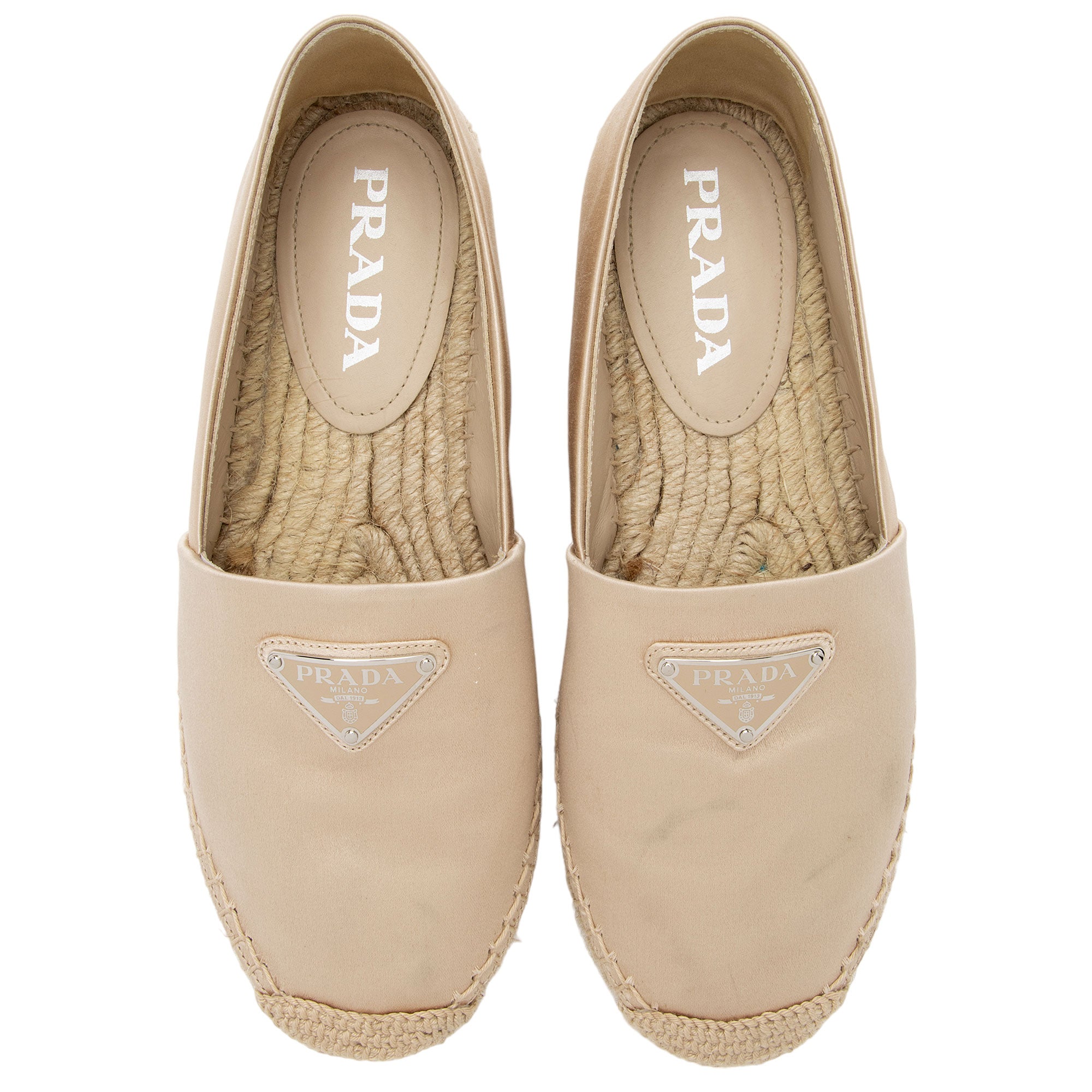 Prada Satin Espadrilles - Size 6 / 36 (SHF-xesuH7)
