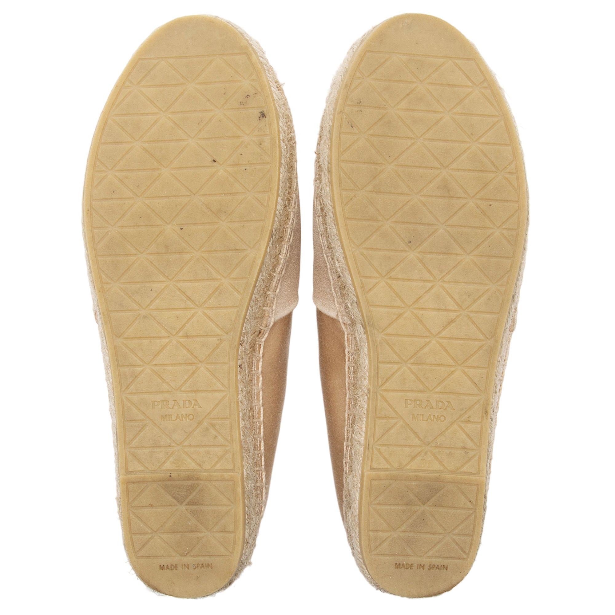 Prada Satin Espadrilles - Size 6 / 36 (SHF-xesuH7)