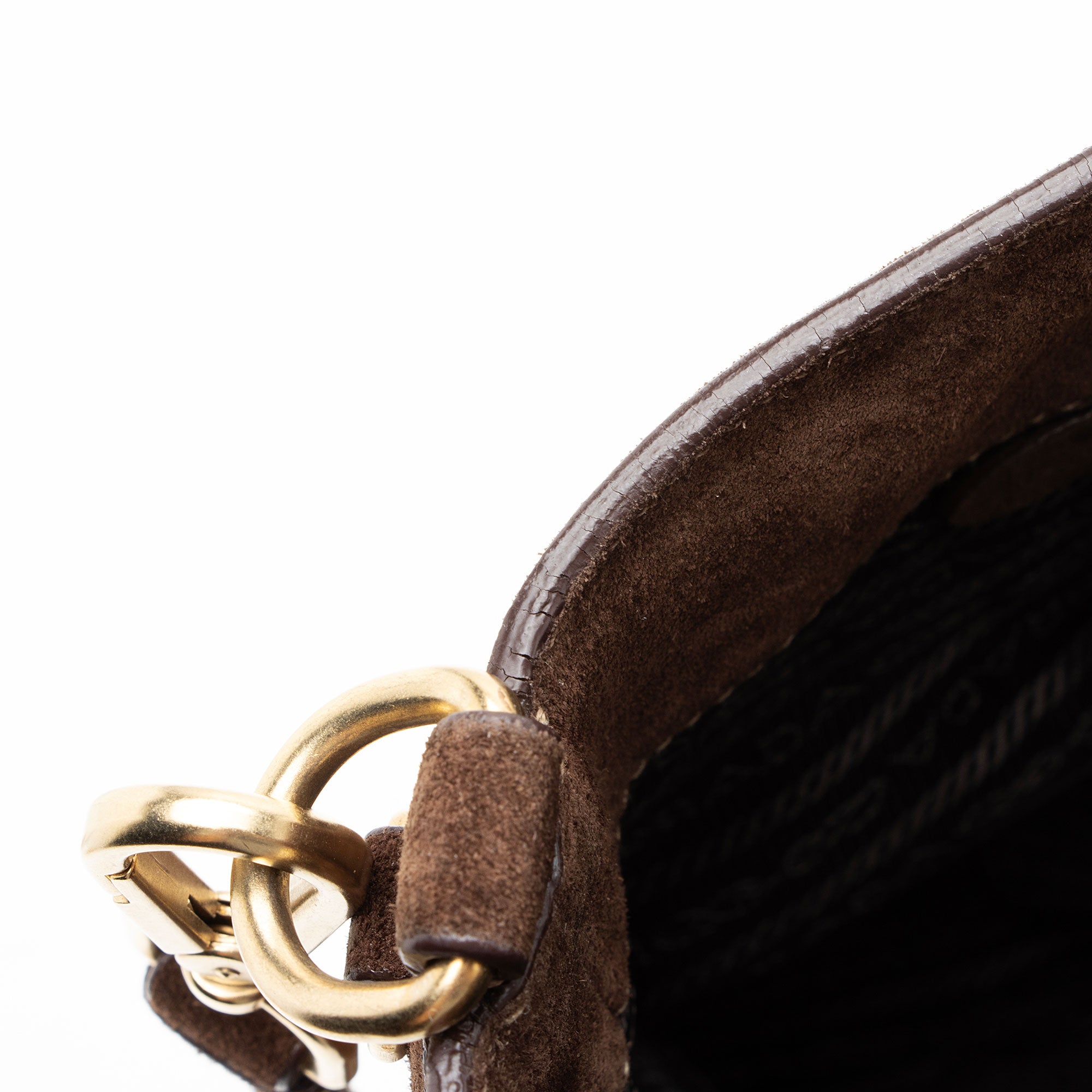 Prada Scamosciato Suede Convertible Satchel