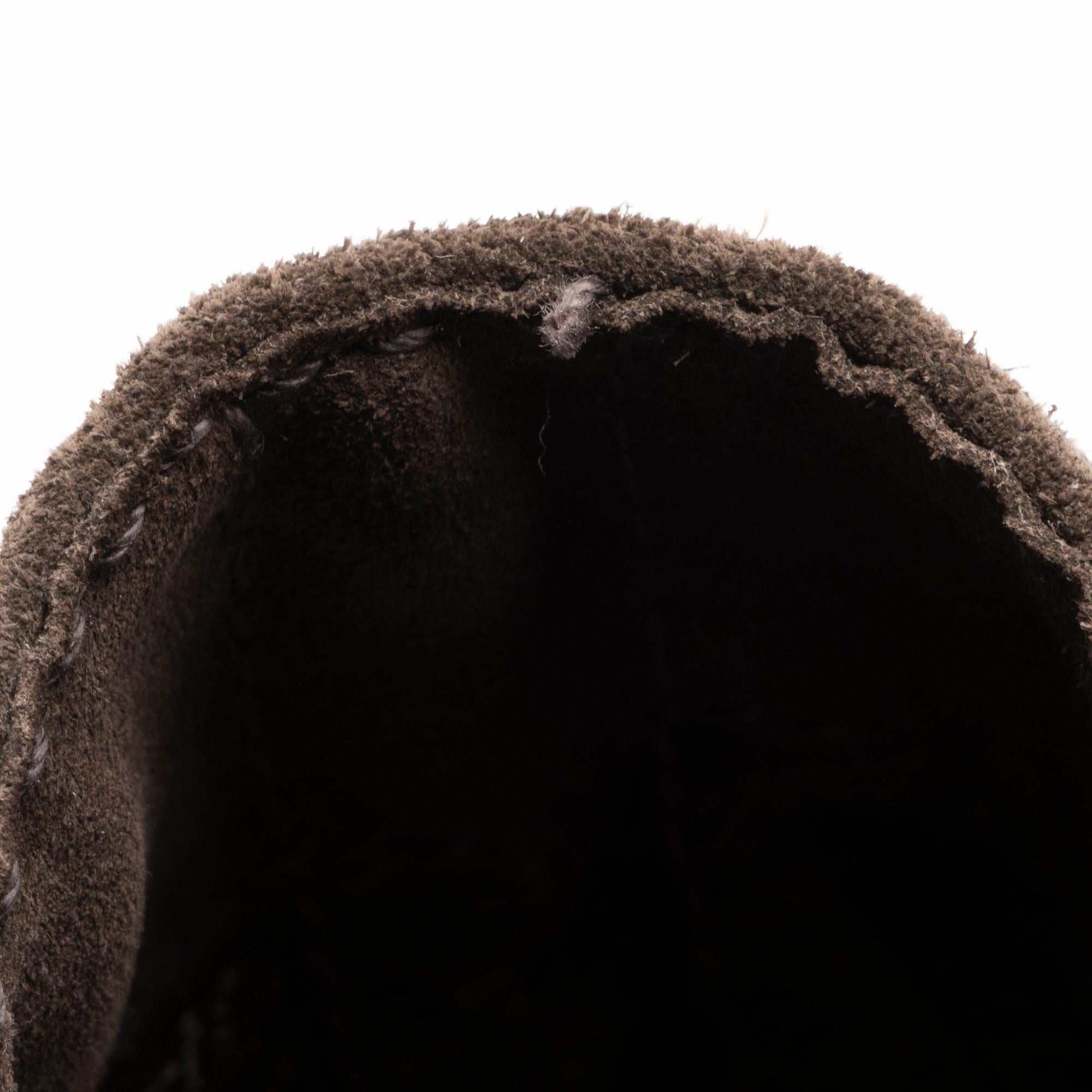 Prada Scamosciato Suede Logo Shopping Tote (SHF-23735)