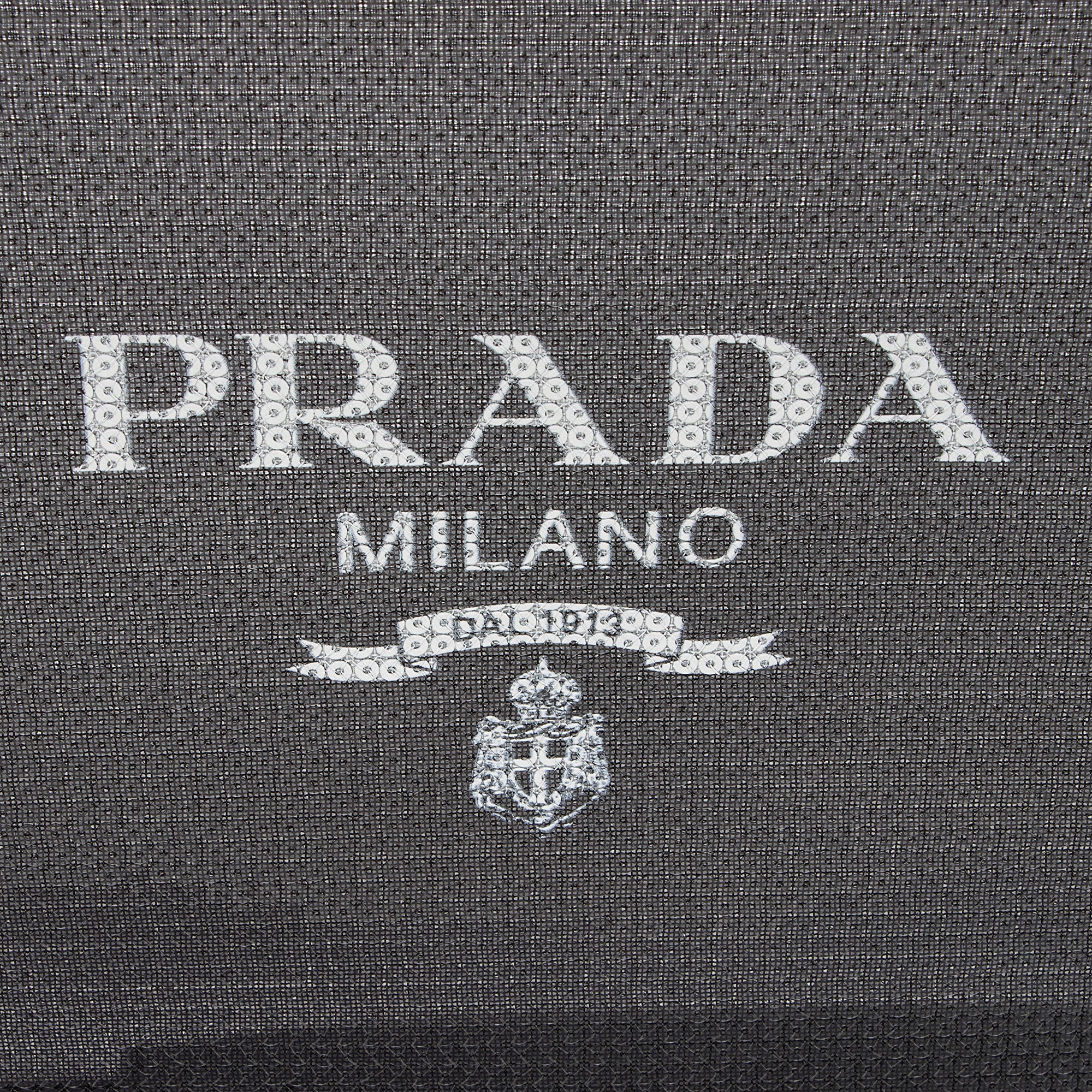 Prada Sequin Mesh Logo Large Tote
