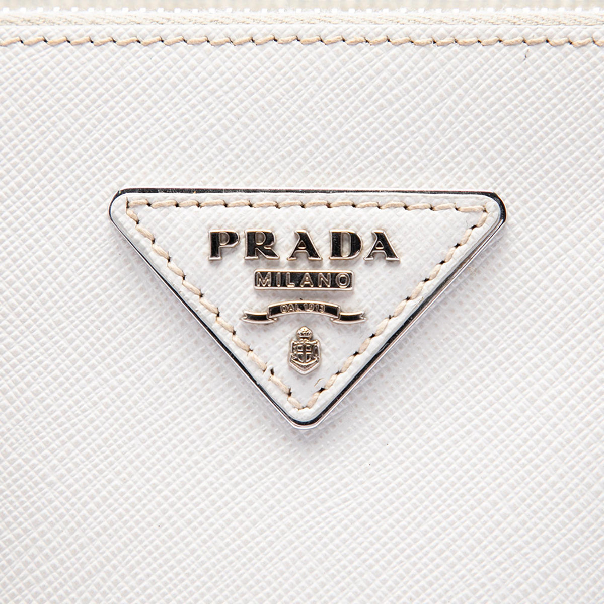 Prada Small Bicolor Saffiano Lux Galleria Double Zip Satchel
