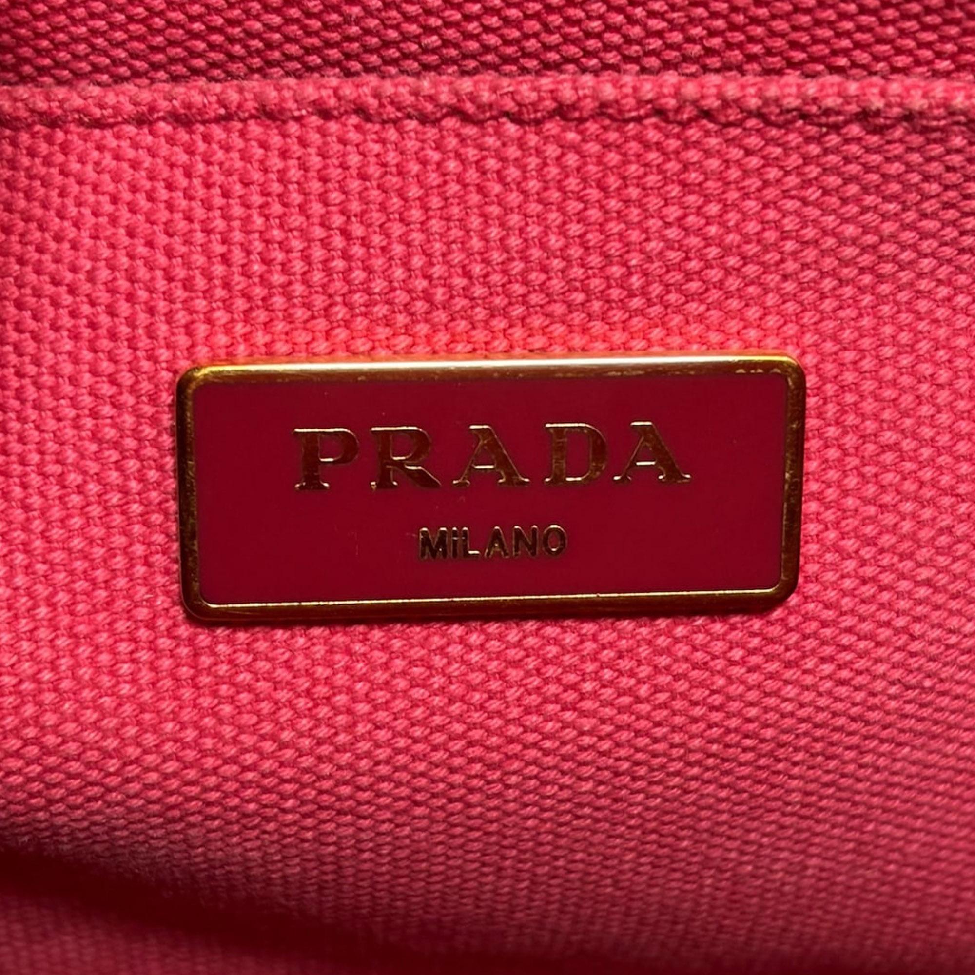Prada Small Canapa Logo Satchel (SHG-O5SOp1)