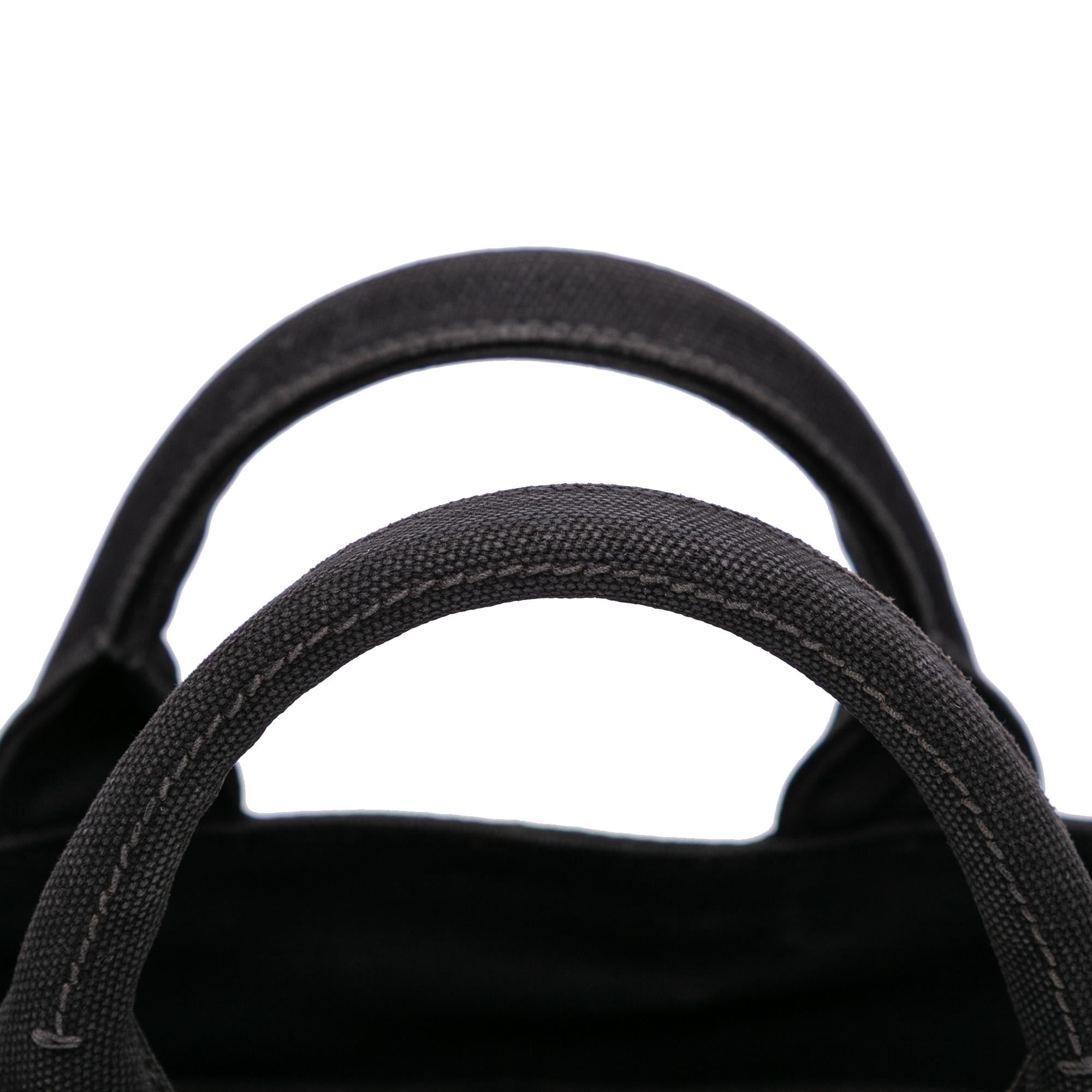 Prada Small Canvas Canapa Bijoux Satchel