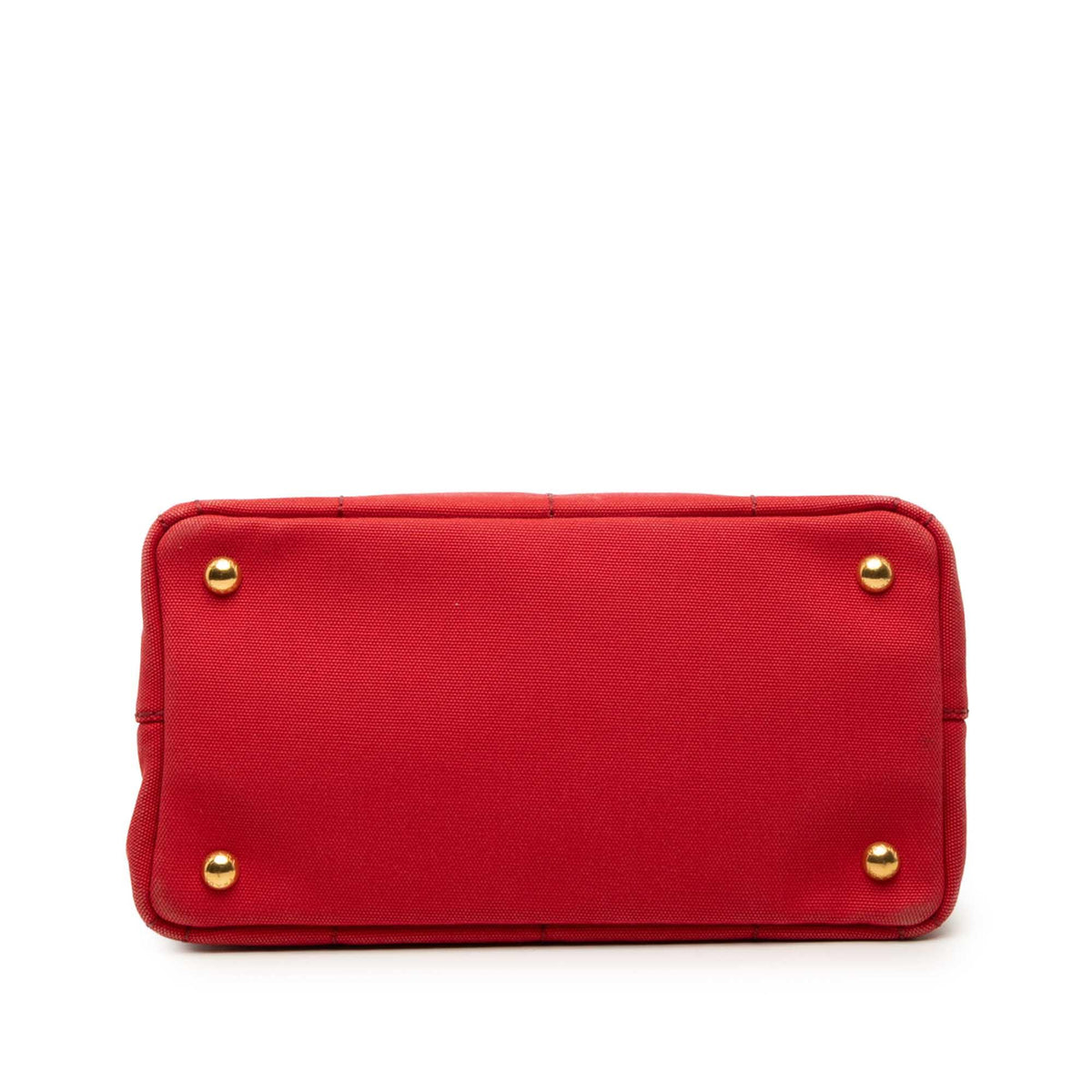 Prada Small Canvas Canapa Logo Tote