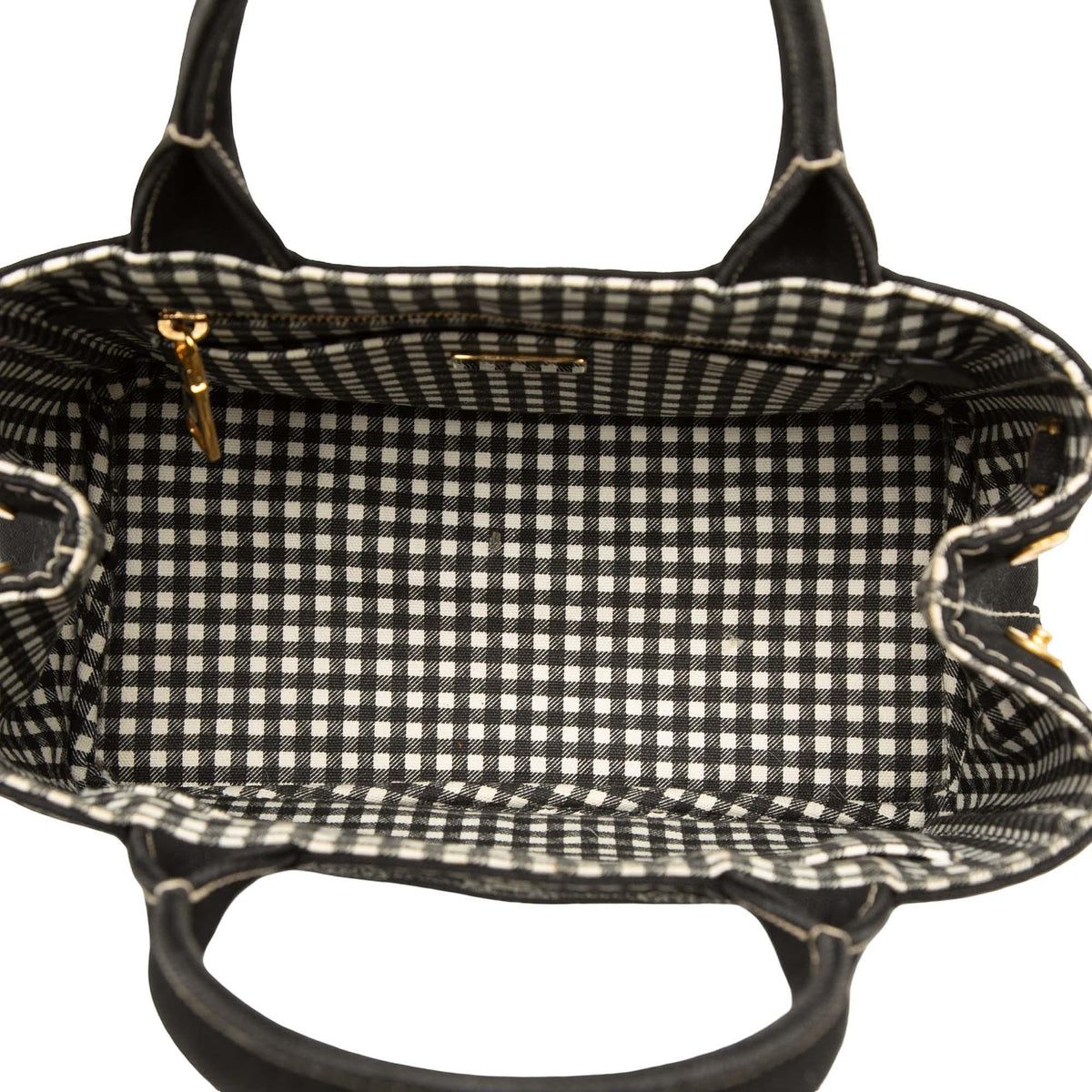 Prada Small Canvas Canapa Logo Tote