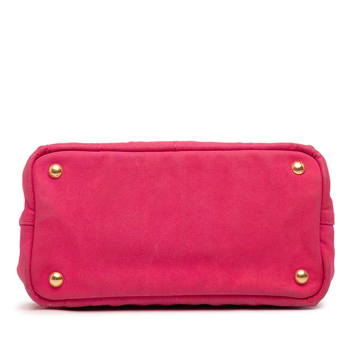Prada Small Canvas Canapa Logo Tote