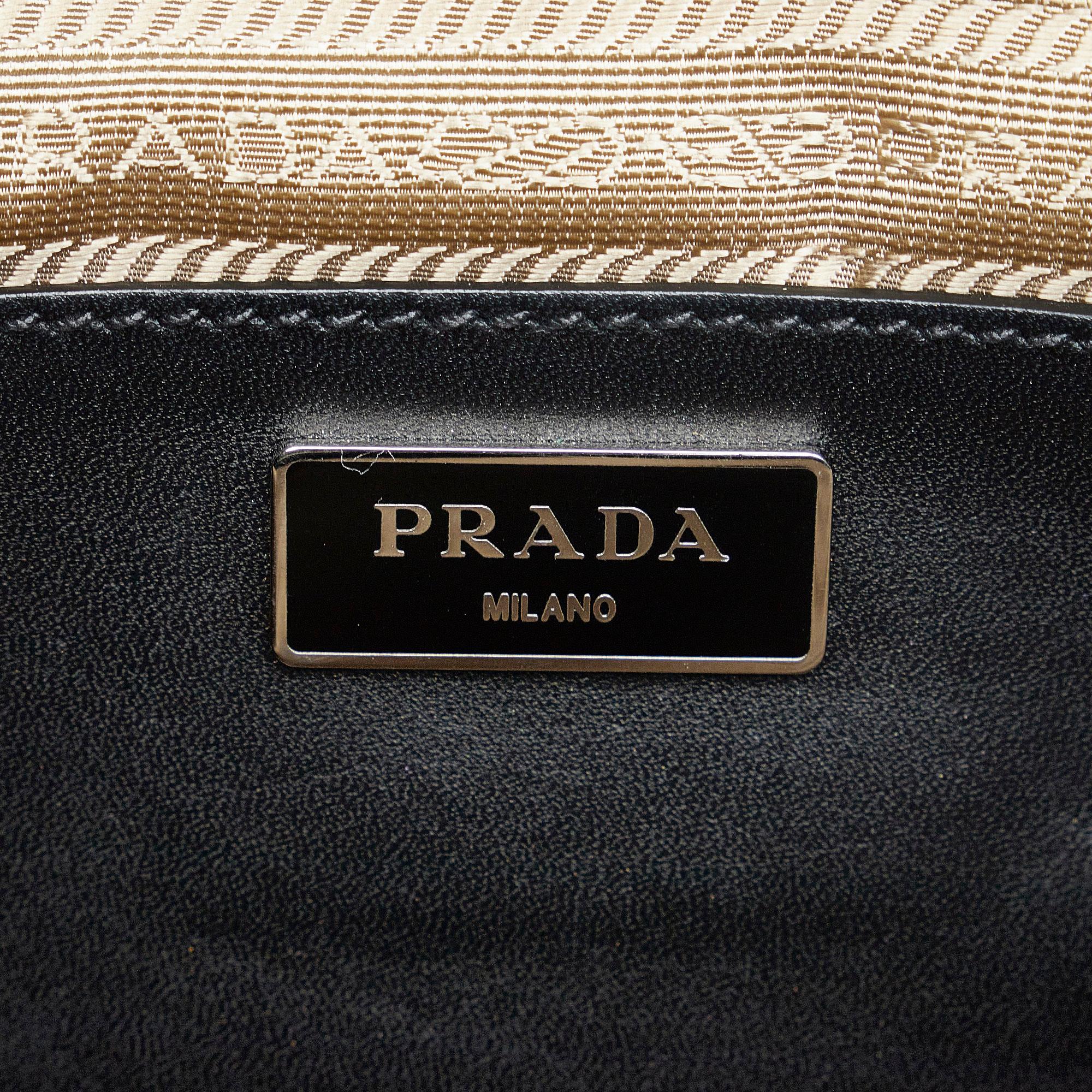 Prada Small City Calf Hand Stitched Galleria Double Zip (SHG-8e9XNd)