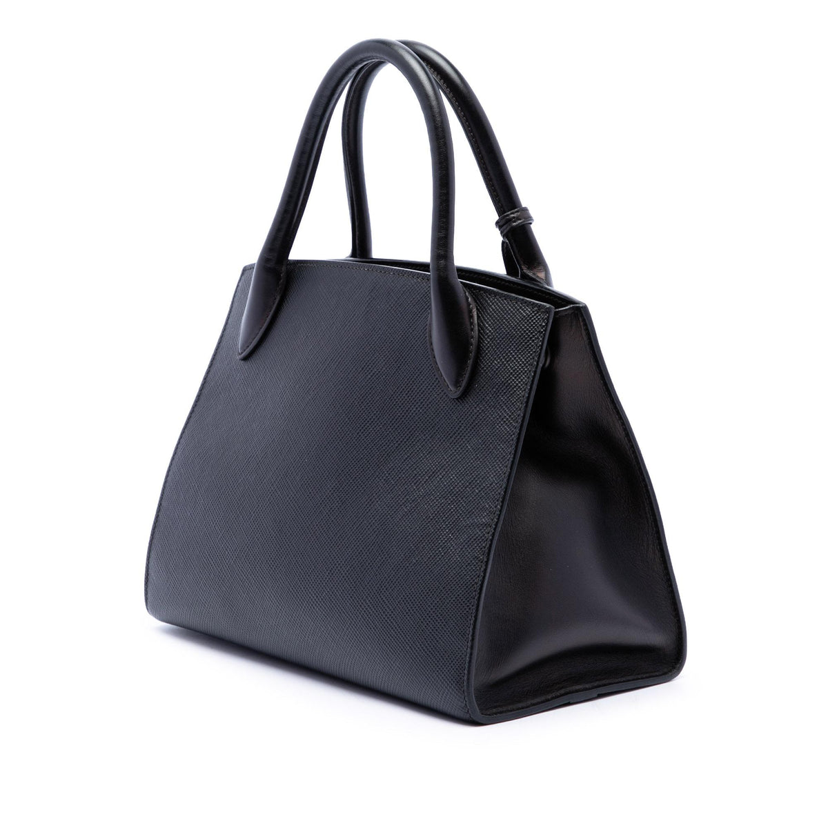 Prada Small Saffiano Cuir Monochrome Satchel