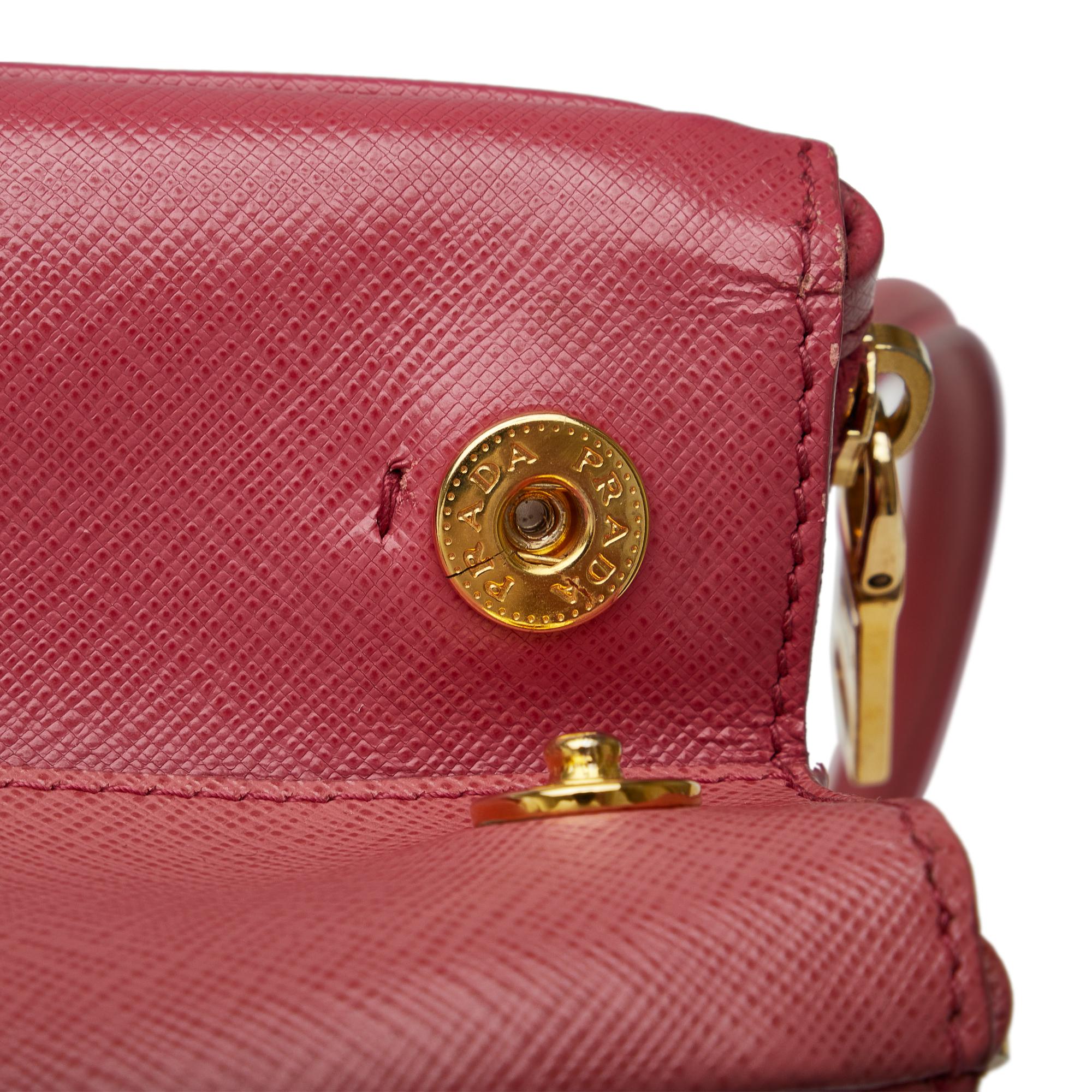 Prada Small Saffiano Galleria Double Zip (SHG-jUELiY)