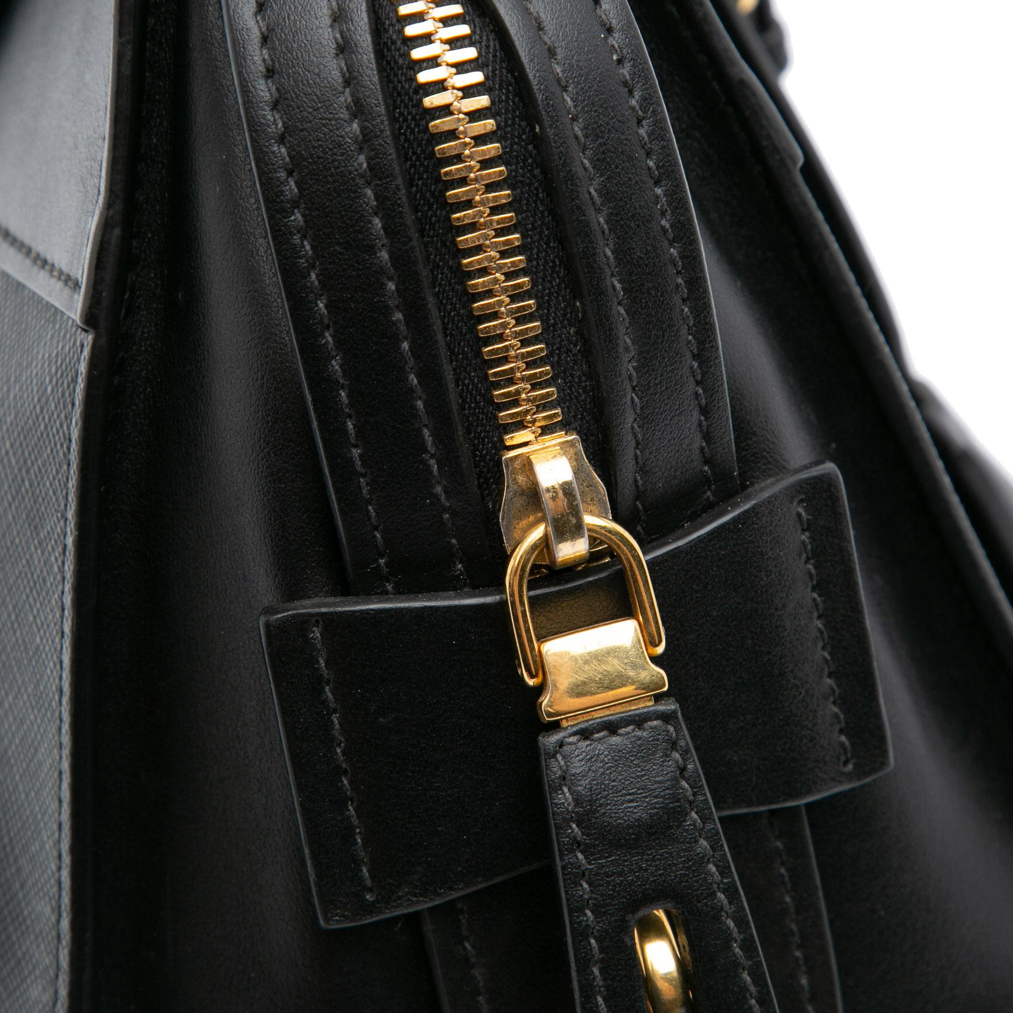 Prada Small Saffiano and City Calf Esplanade Satchel