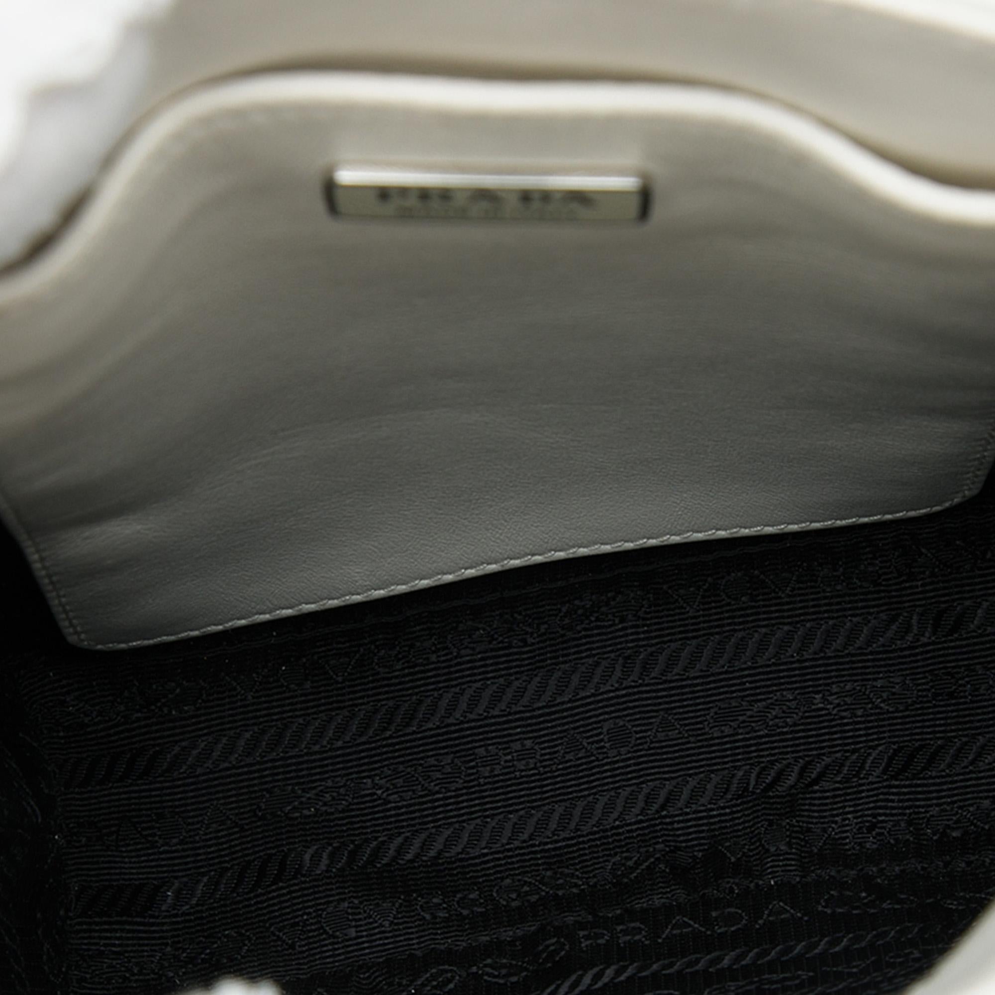 Prada Small Spazzolato Leather Satchel