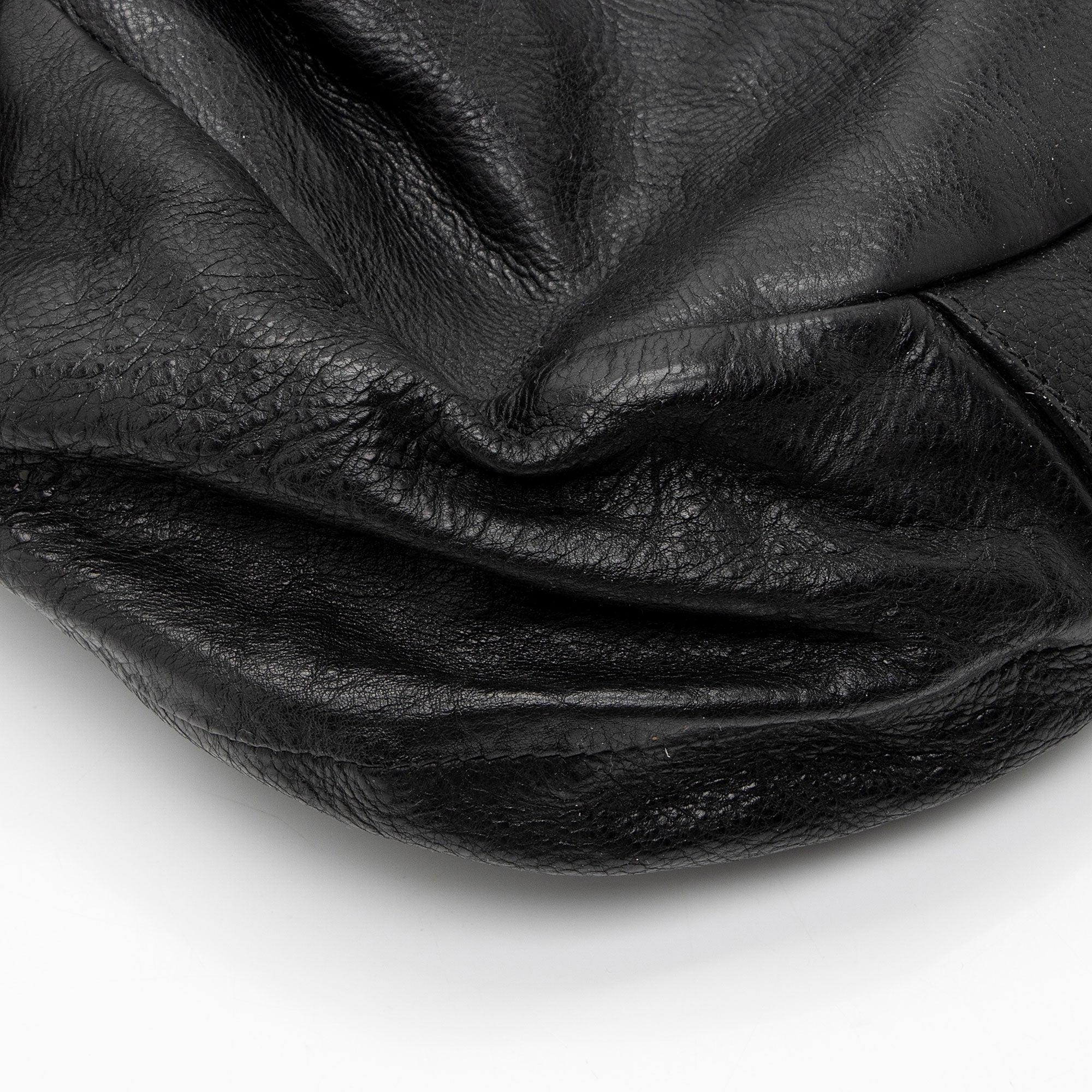 Prada Soft Calf Pleated Hobo