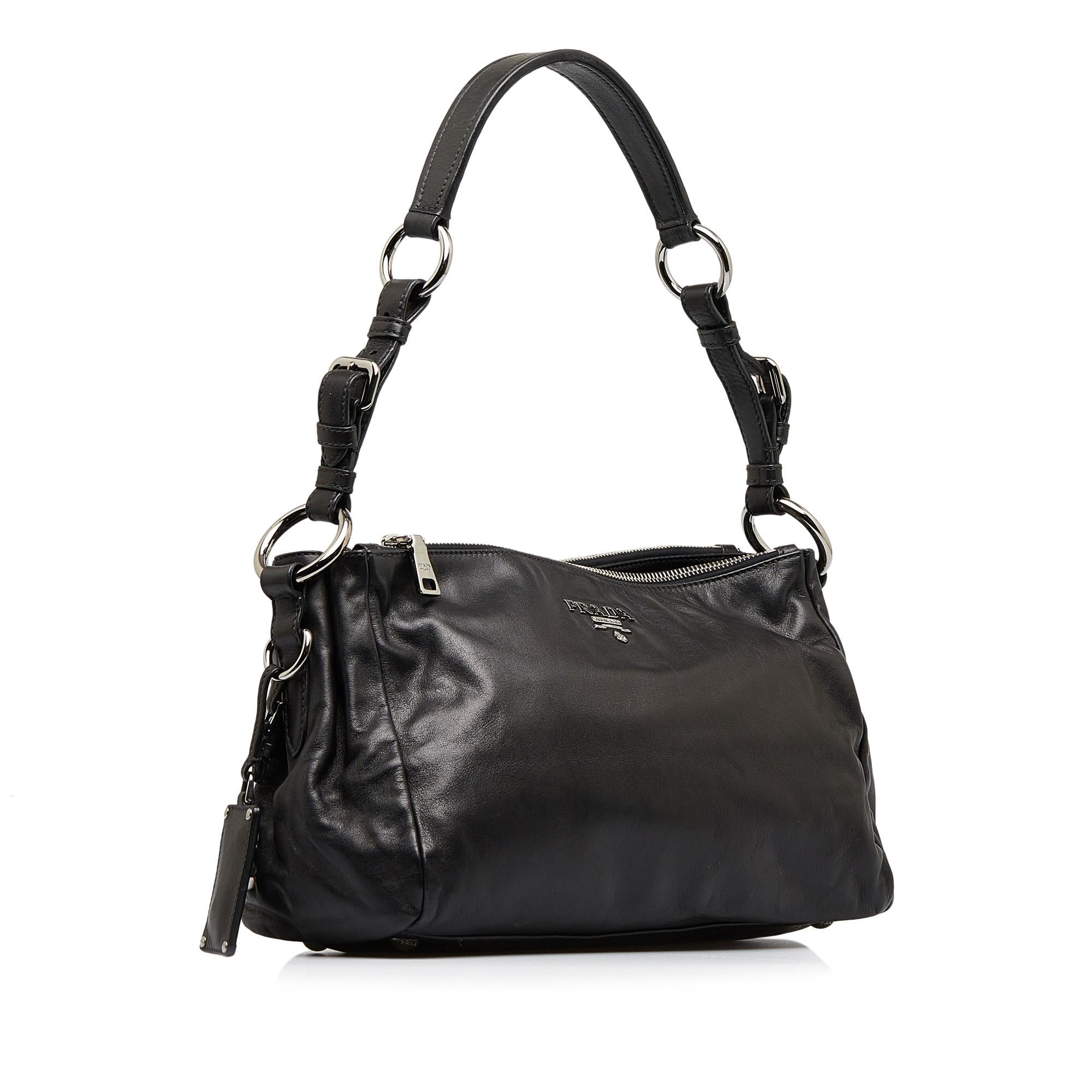 Prada Soft Calf Shoulder Bag (SHG-xibxya)