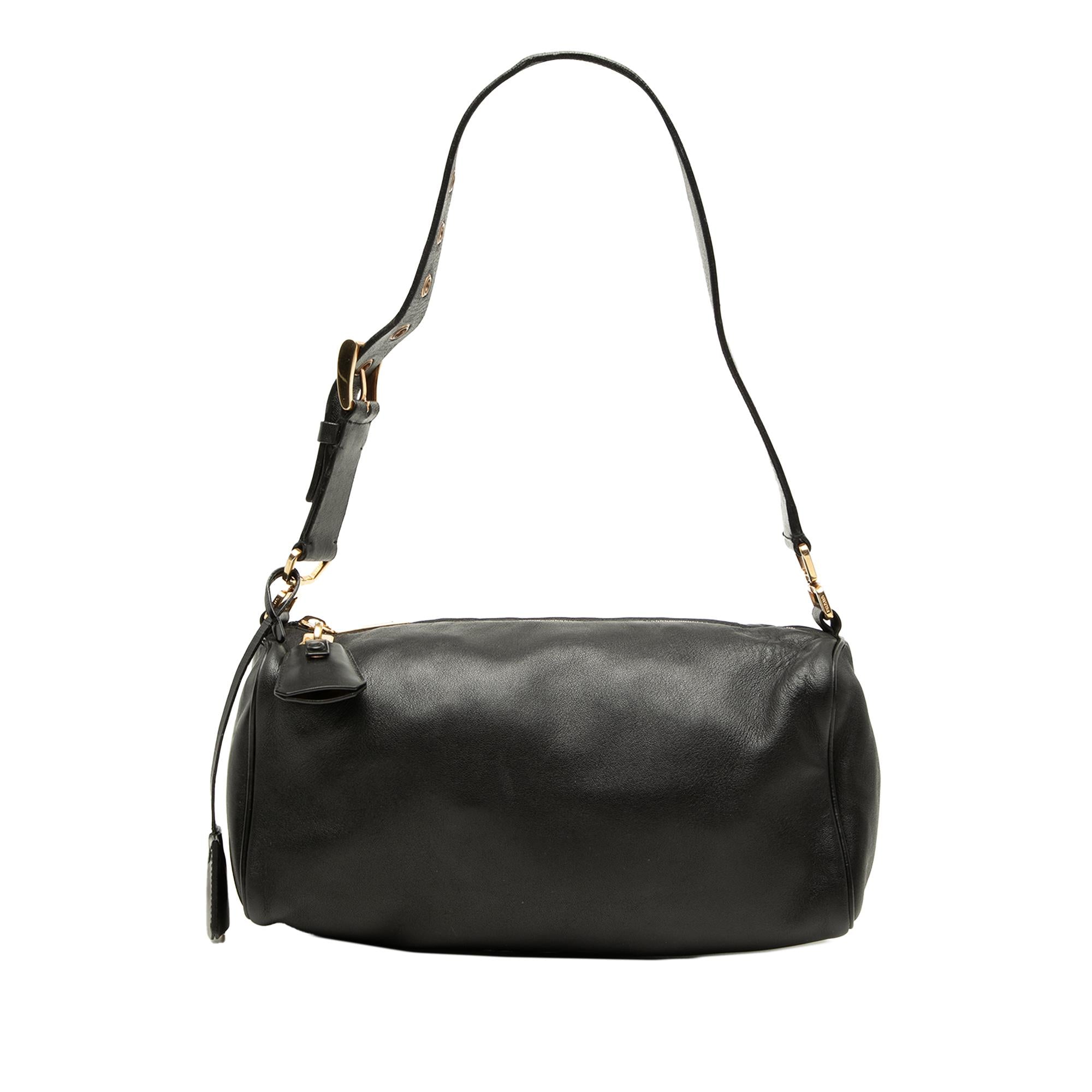 Prada Soft Calf Shoulder Bag