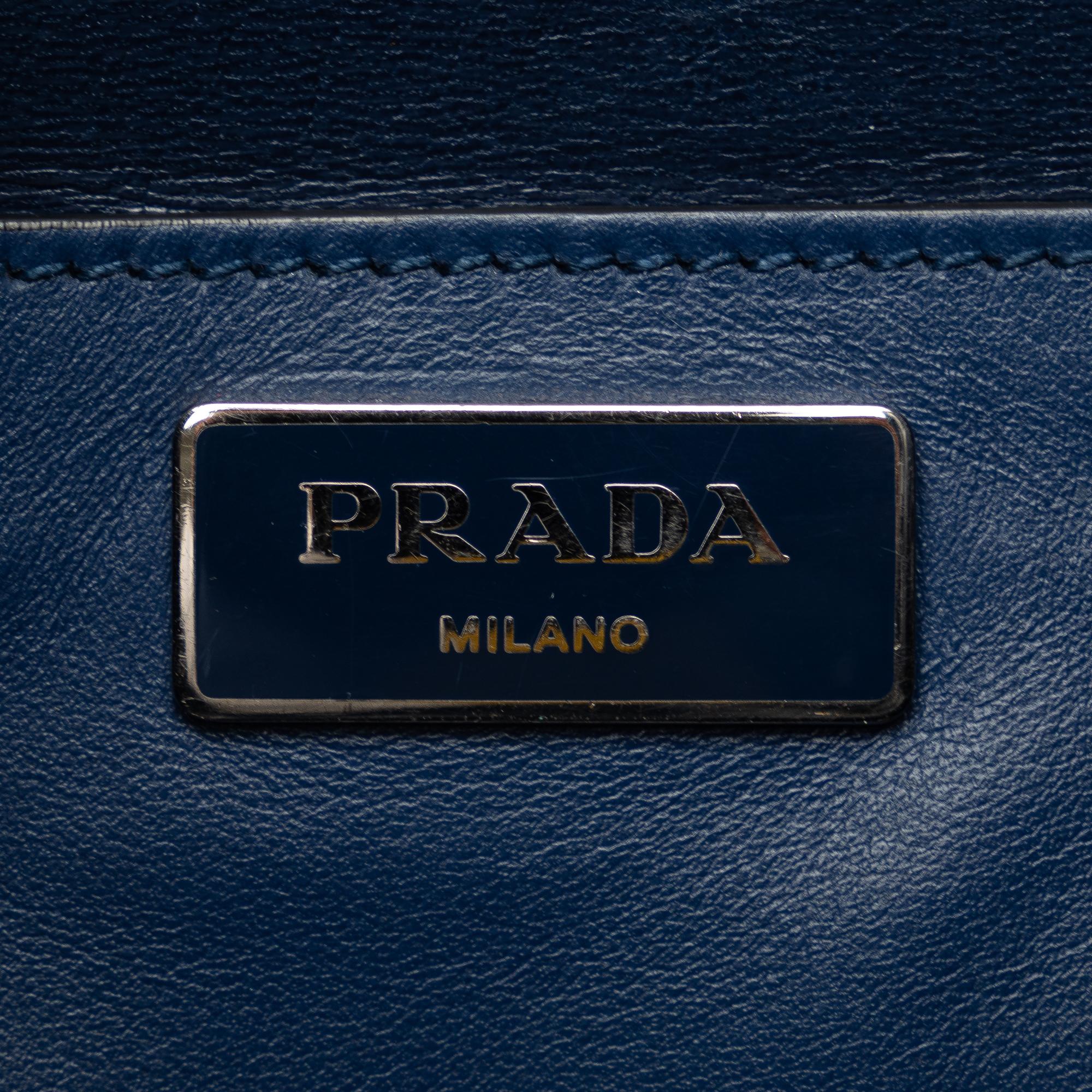 Prada Soft Calf Studded Bucket Bag (SHG-381Kw2)