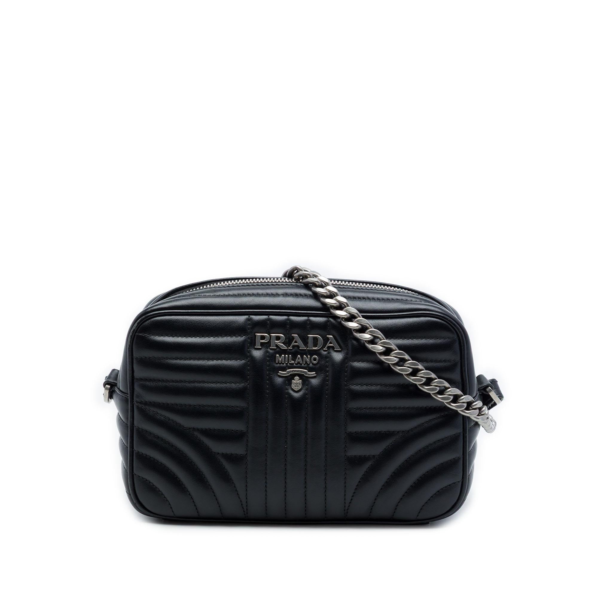 Prada Soft Calfskin Diagramme Camera Bag