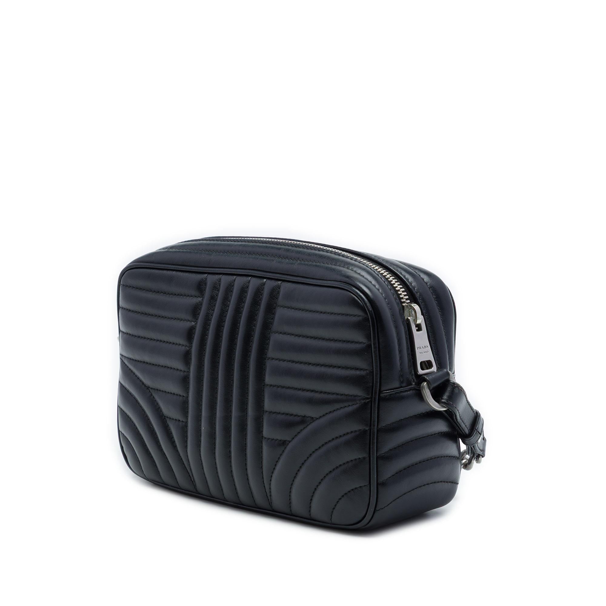 Prada Soft Calfskin Diagramme Camera Bag