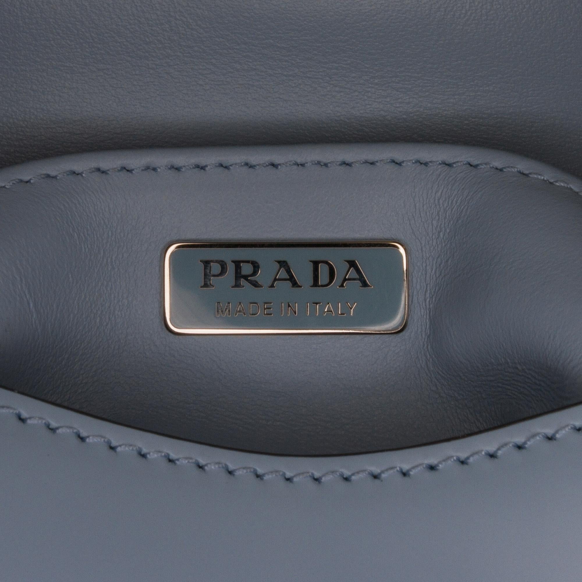 Prada Spazzolato Cleo Shoulder Bag (SHG-s81Jdy)