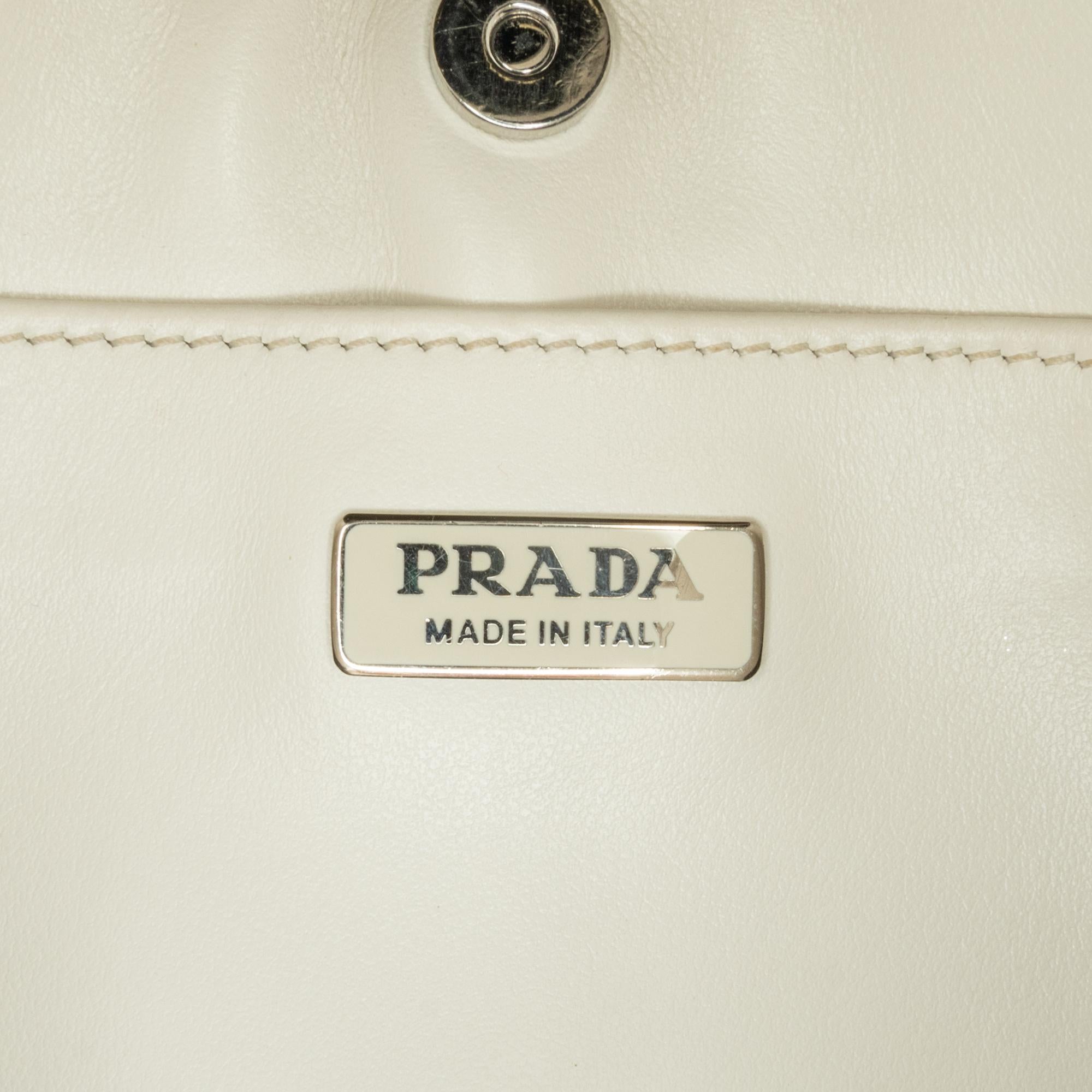 Prada Spazzolato Cleo Shoulder Bag