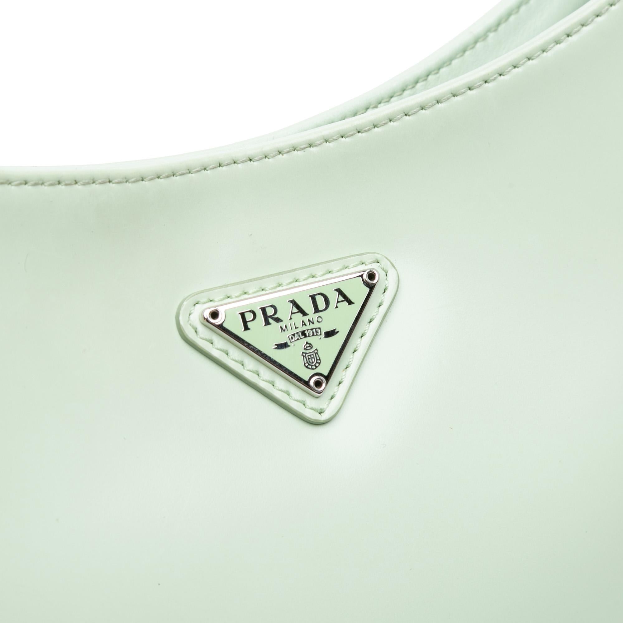 Prada Spazzolato Cleo Shoulder Bag (SHG-vOKjT1)
