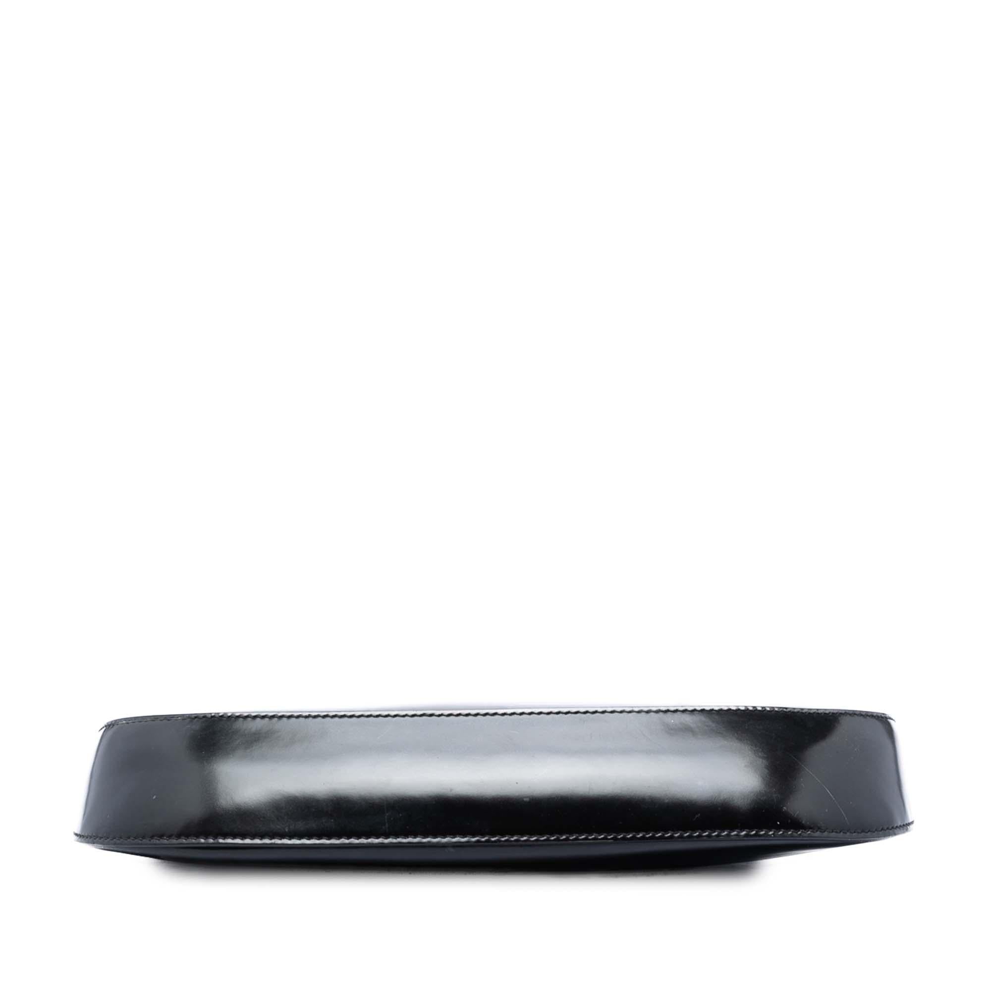 Prada Spazzolato Leather Cleo Shoulder Bag
