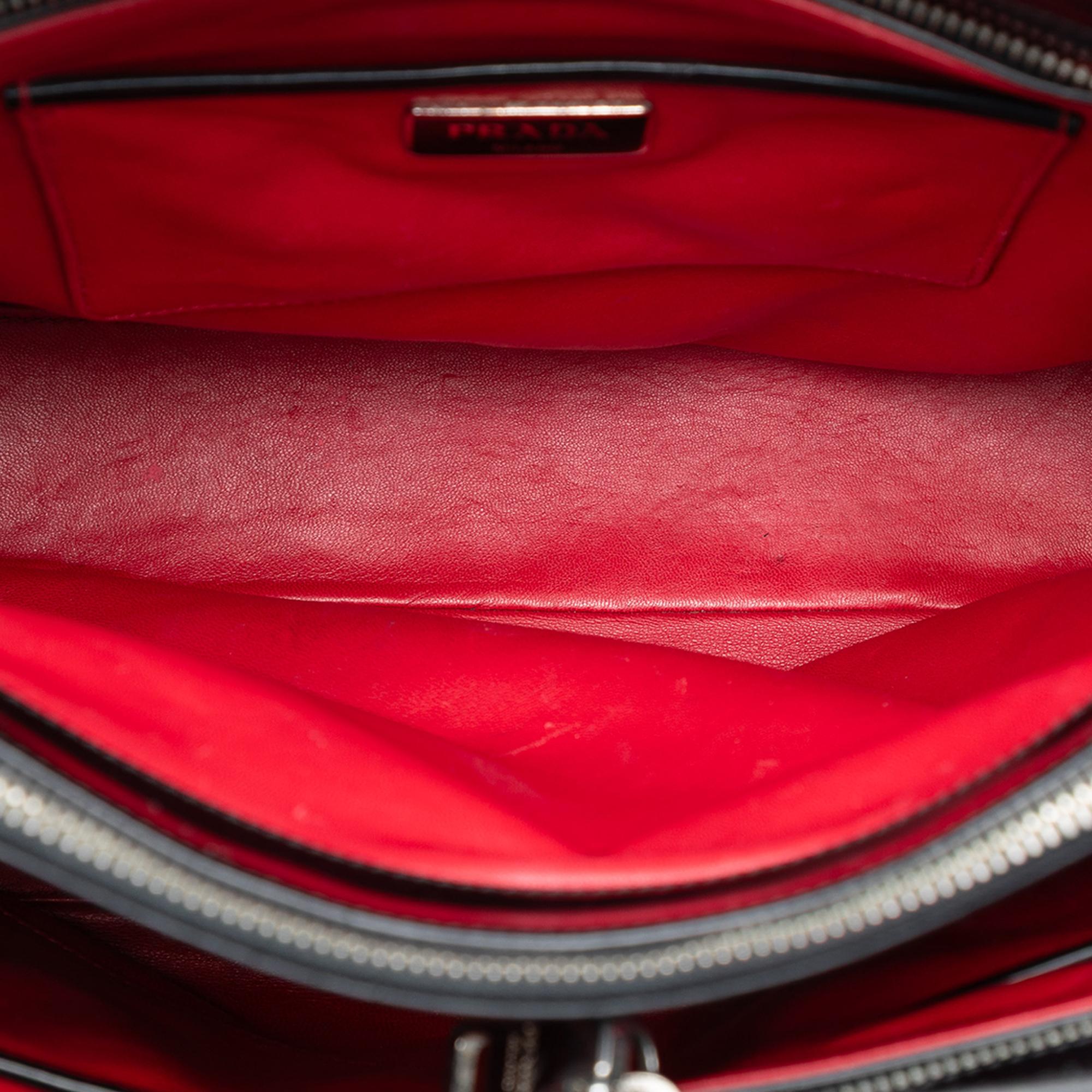 Prada Spazzolato Leather Tote