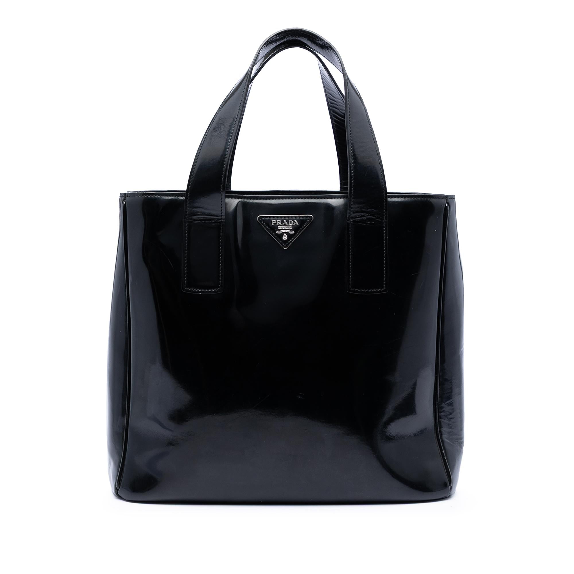 Prada Spazzolato Leather Tote