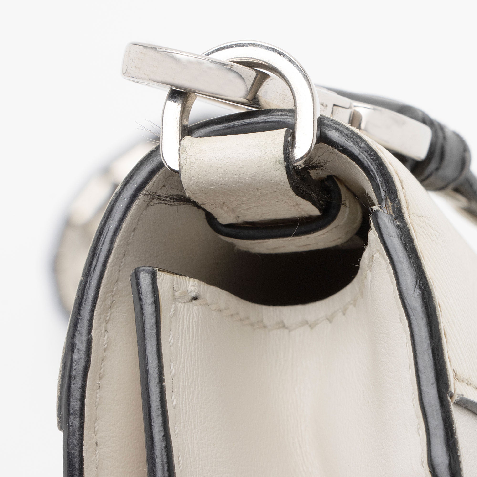 Prada Studded Calfskin Elektra Small Shoulder Bag