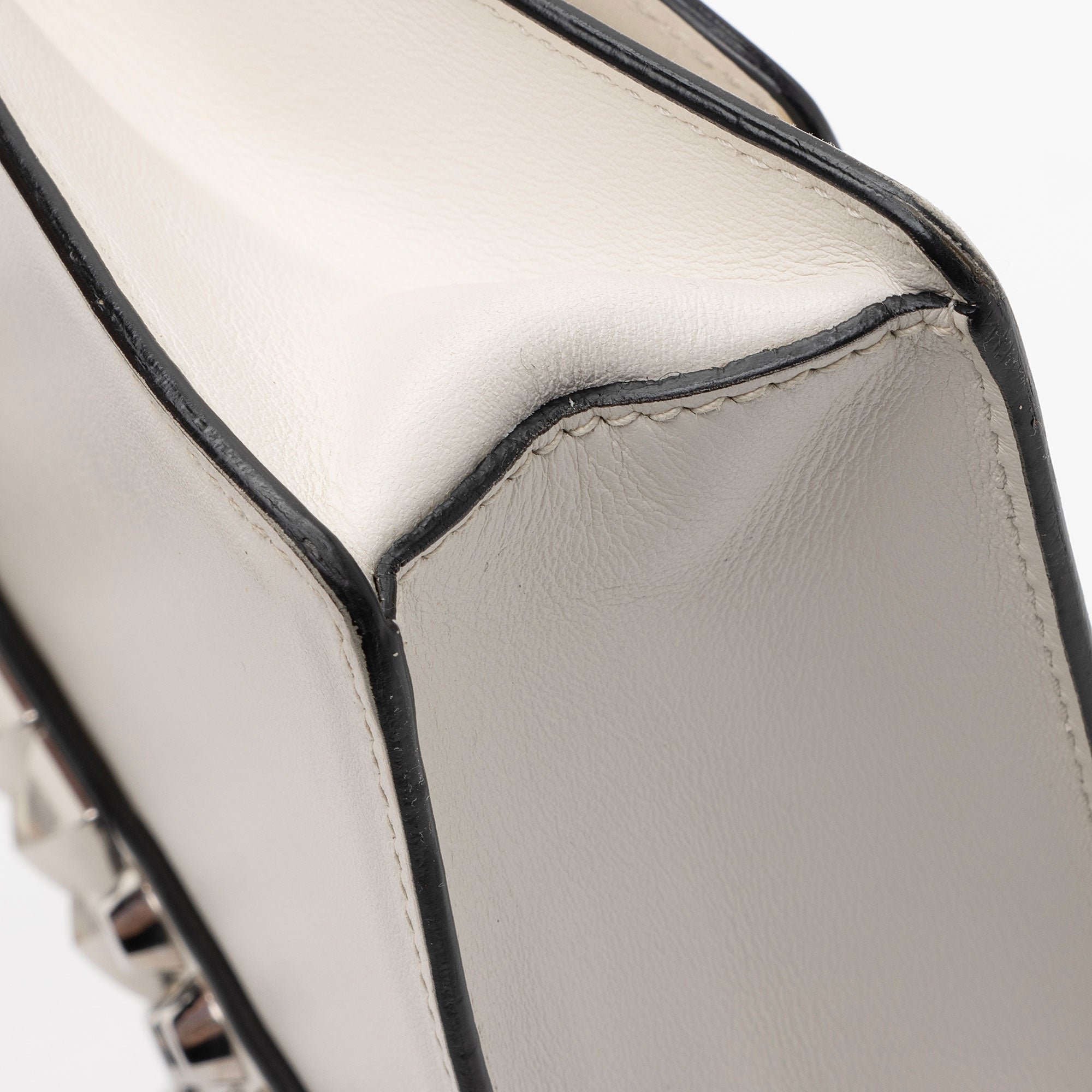 Prada Studded Calfskin Elektra Small Shoulder Bag