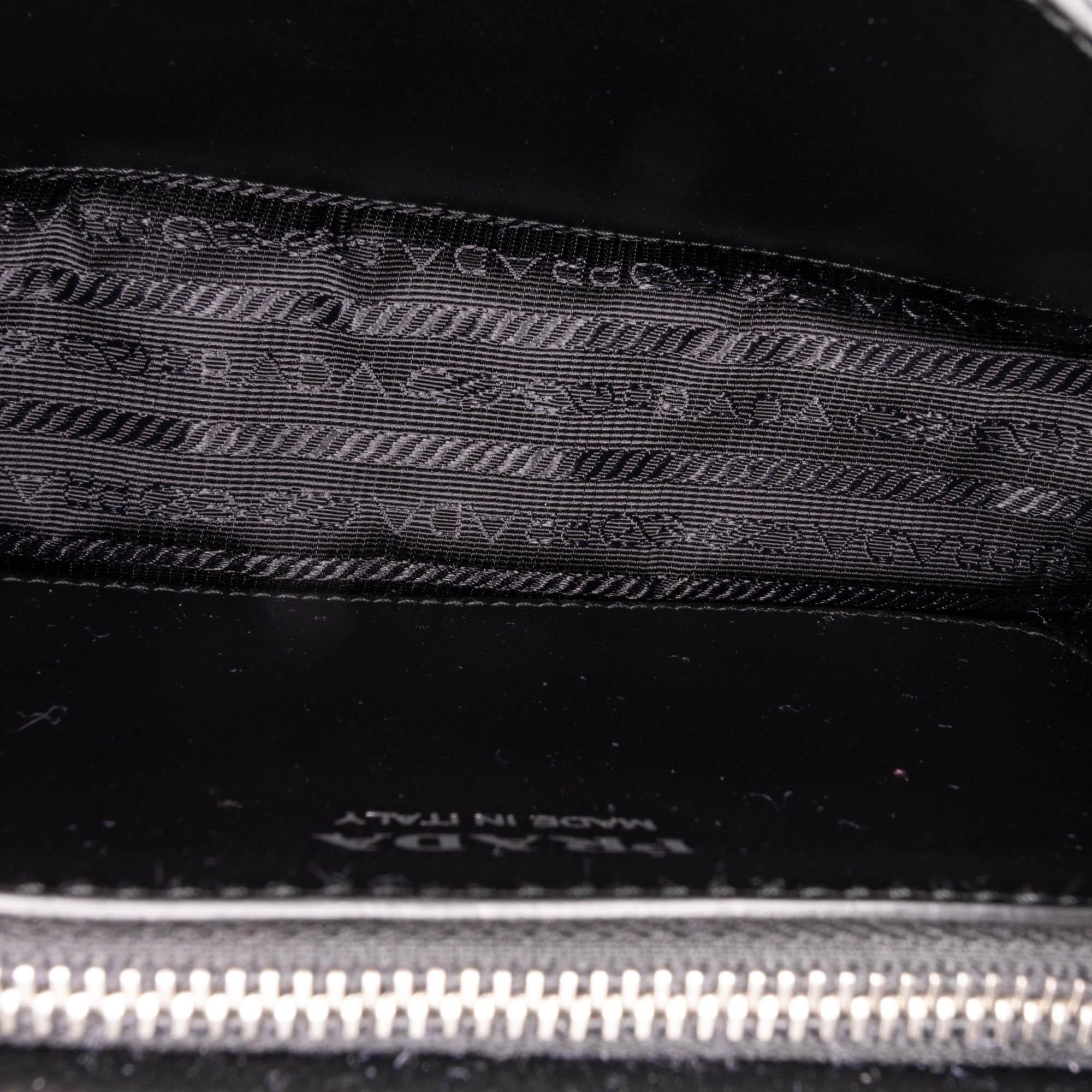 Prada Studded Saffiano Racing Logo Elektra Crossbody Bag (SHG-tjra15)