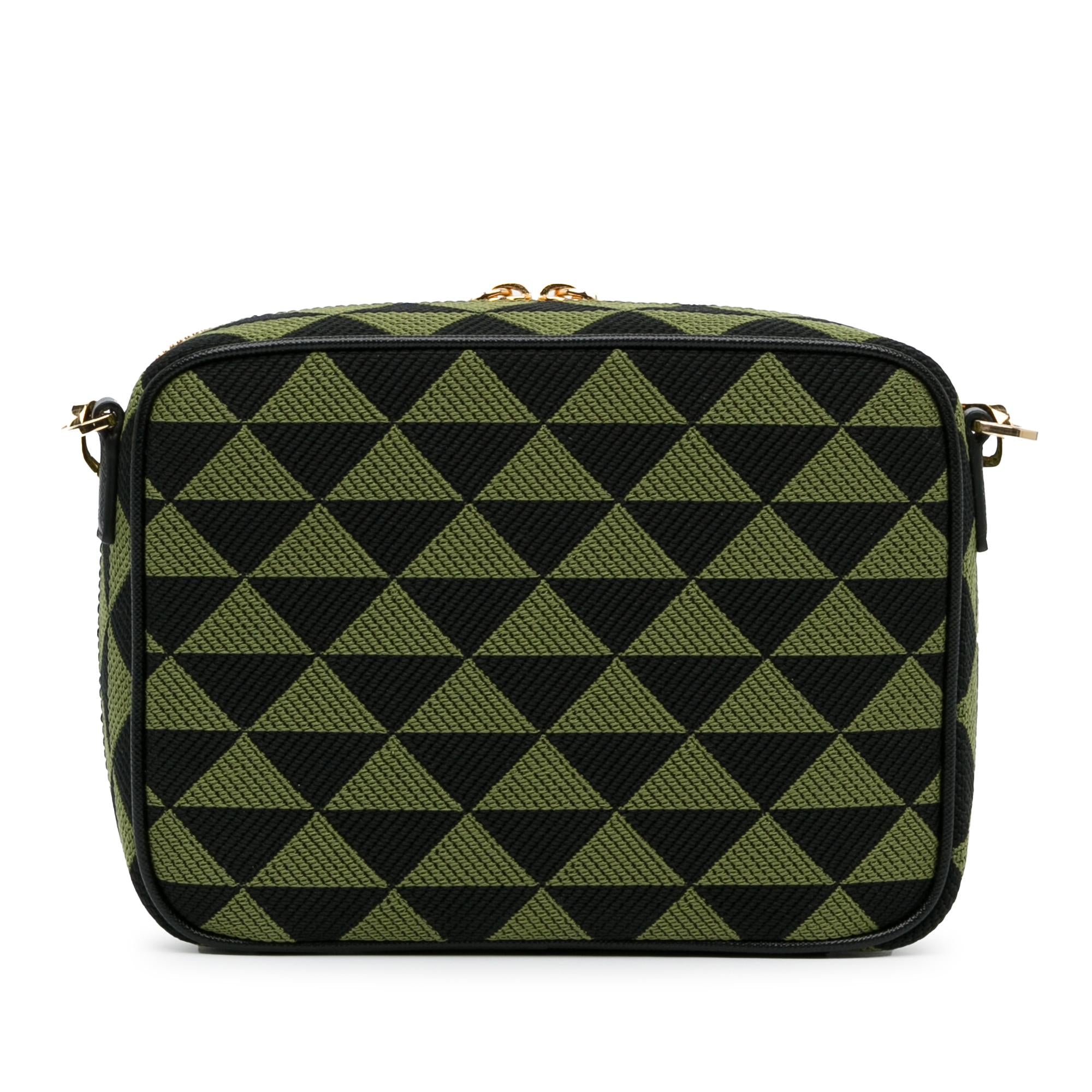 Prada Symbole Triangolo Crossbody (SHG-NH6Xyh)
