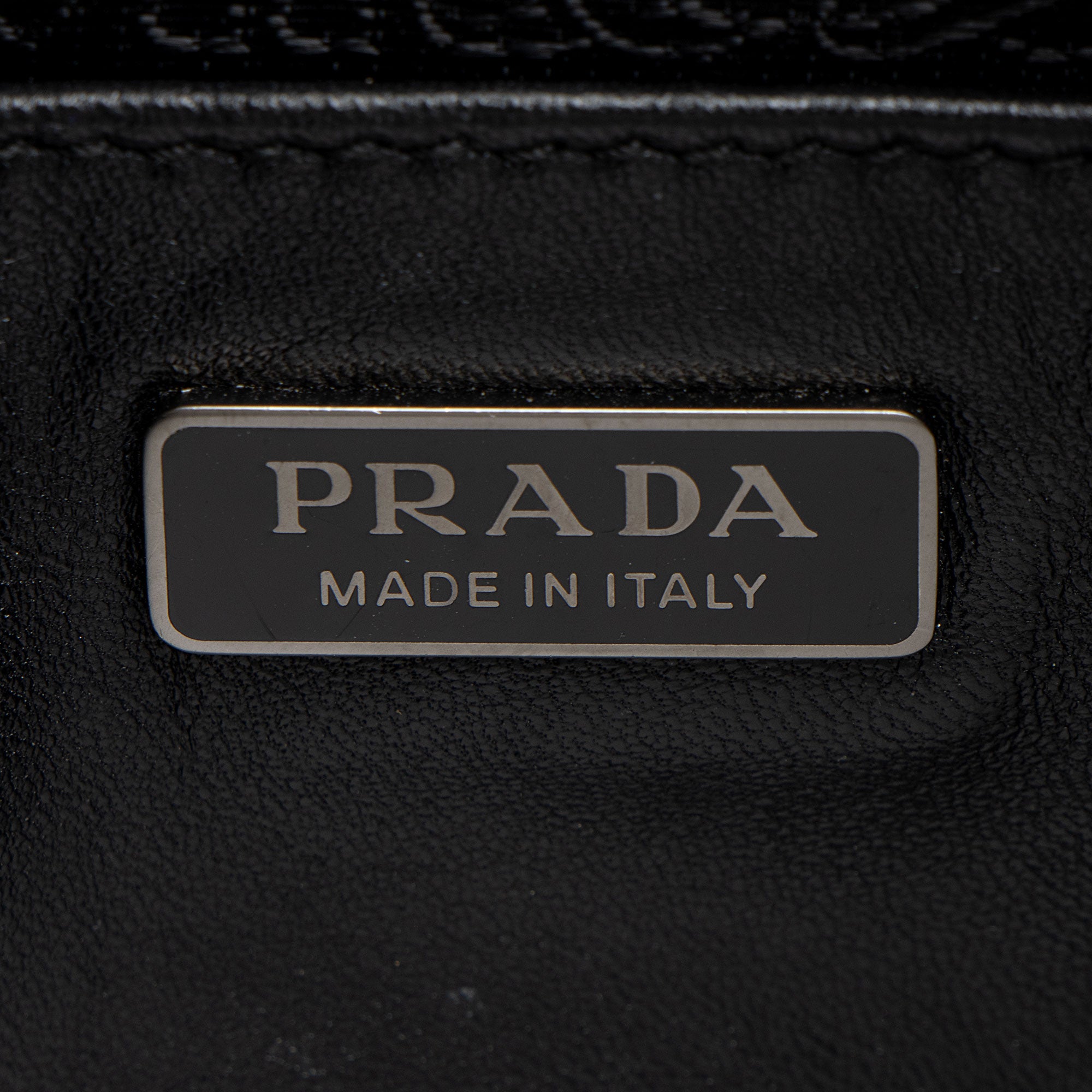 Prada System Nappa Leather Patchwork Camera Bag