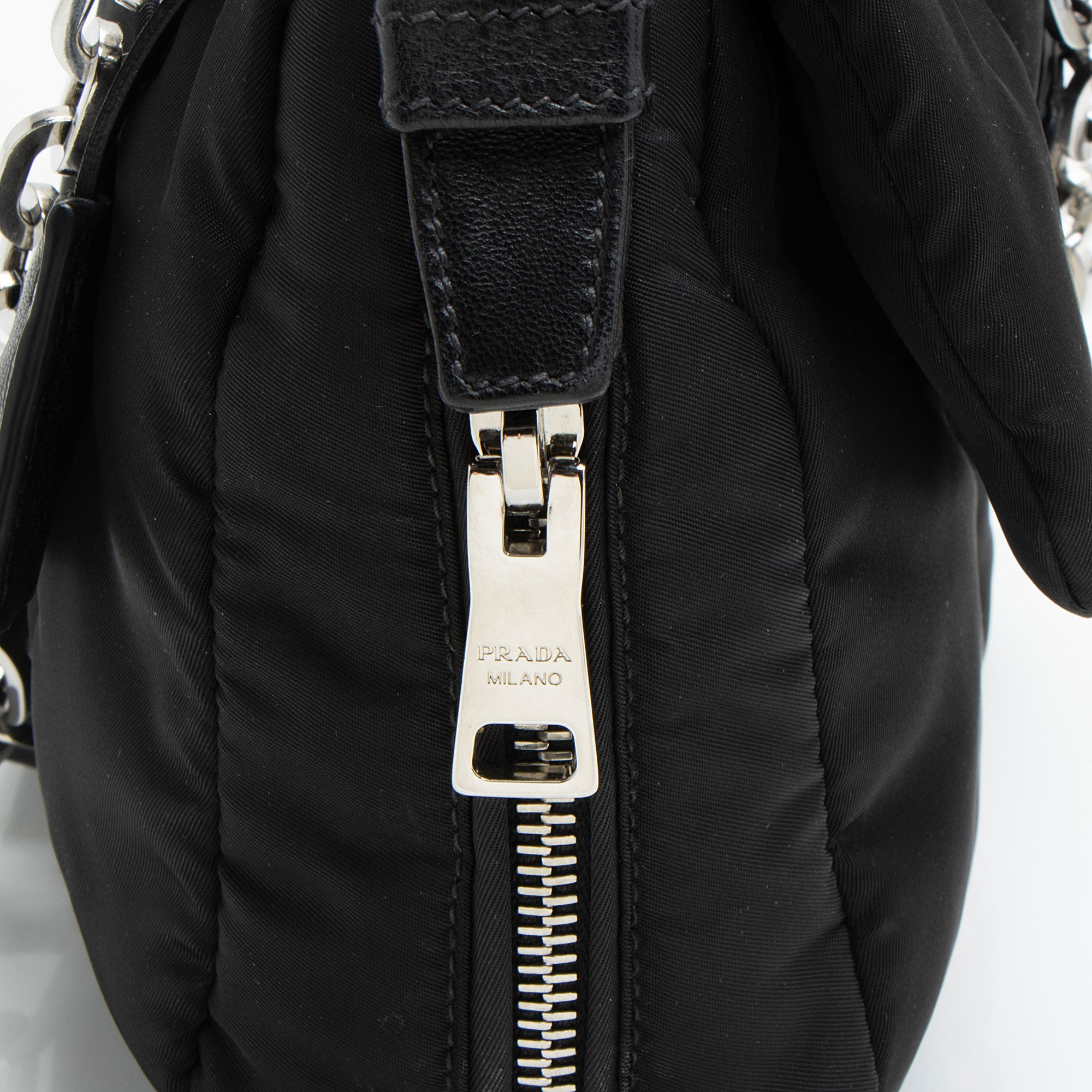 Prada Tessuto Bomber Shoulder Bag