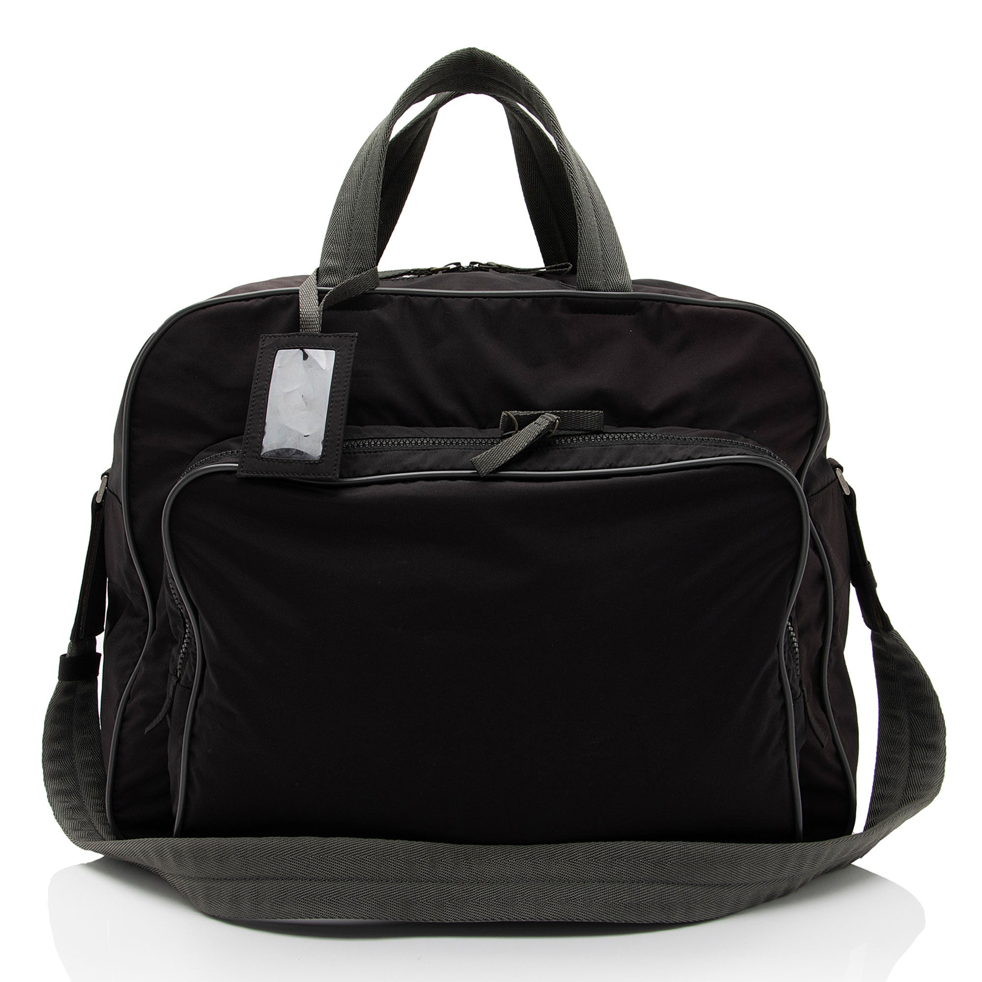 Prada Tessuto Small Duffle Bag (SHF-eCcYuP)