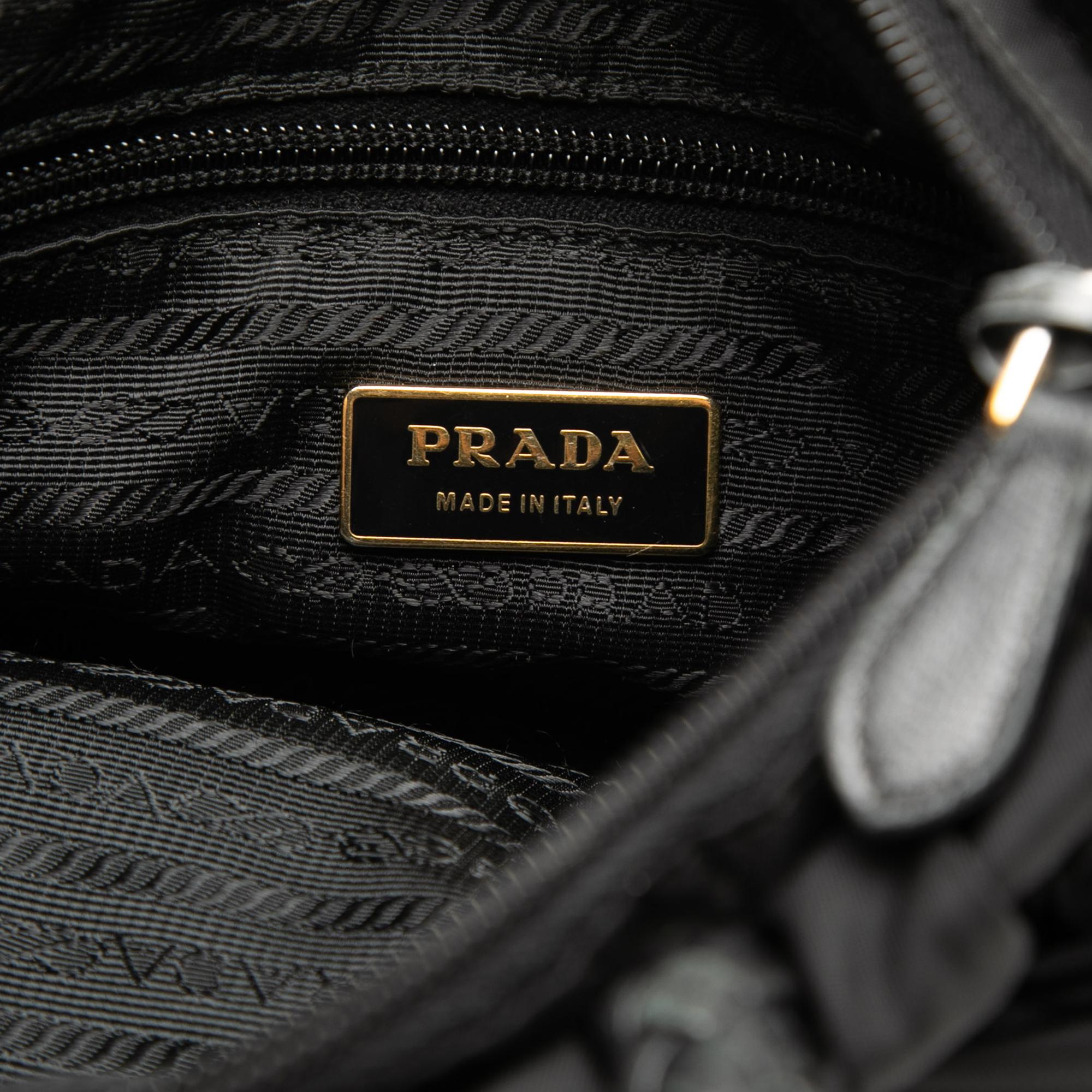 Prada Tessuto Bow Satchel