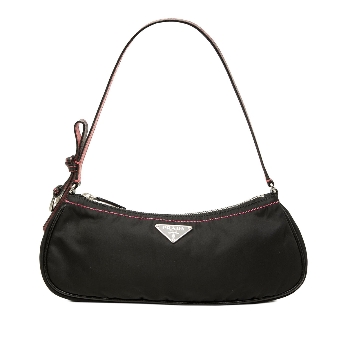 Prada Tessuto Bow Shoulder Bag