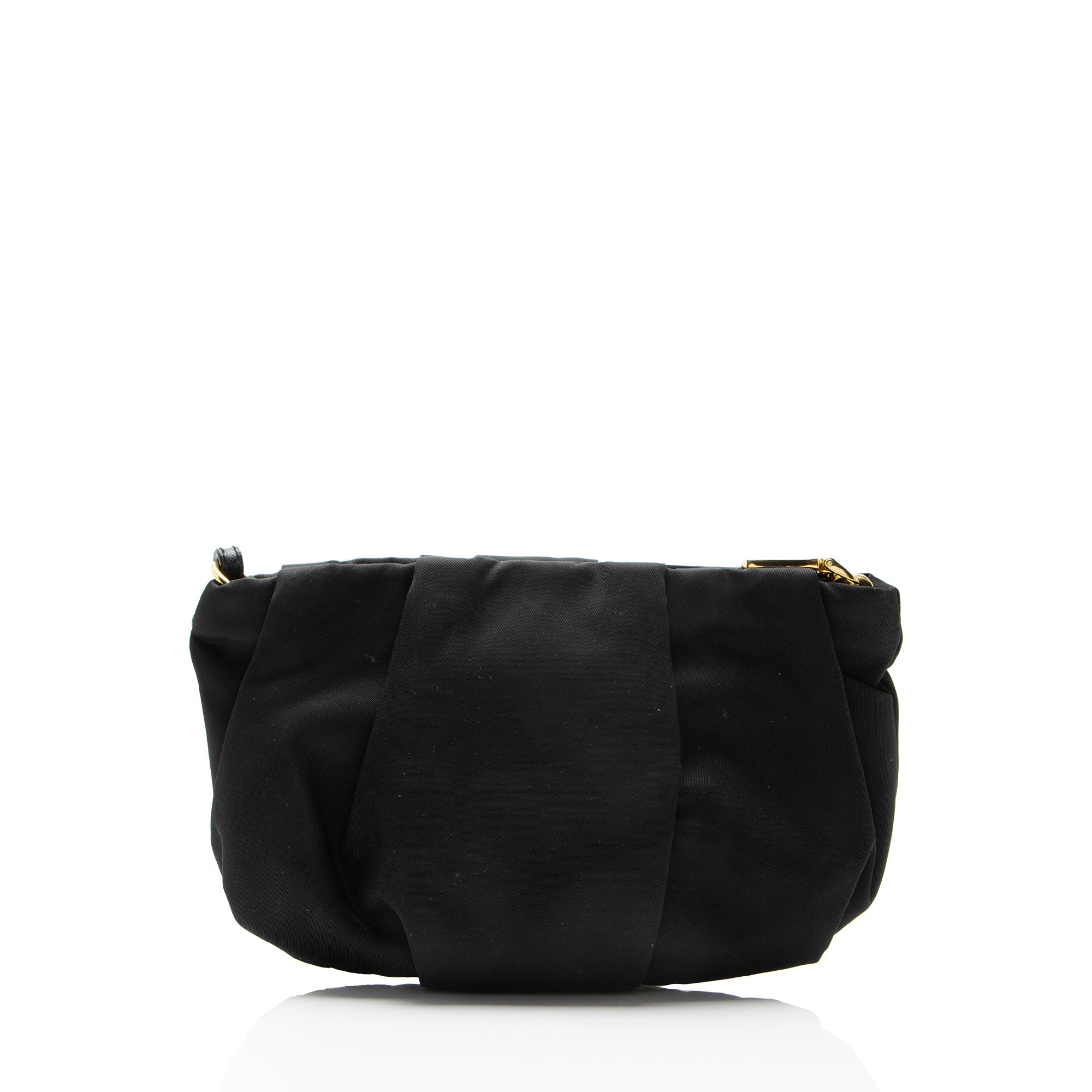 Prada Tessuto Bow Wristlet